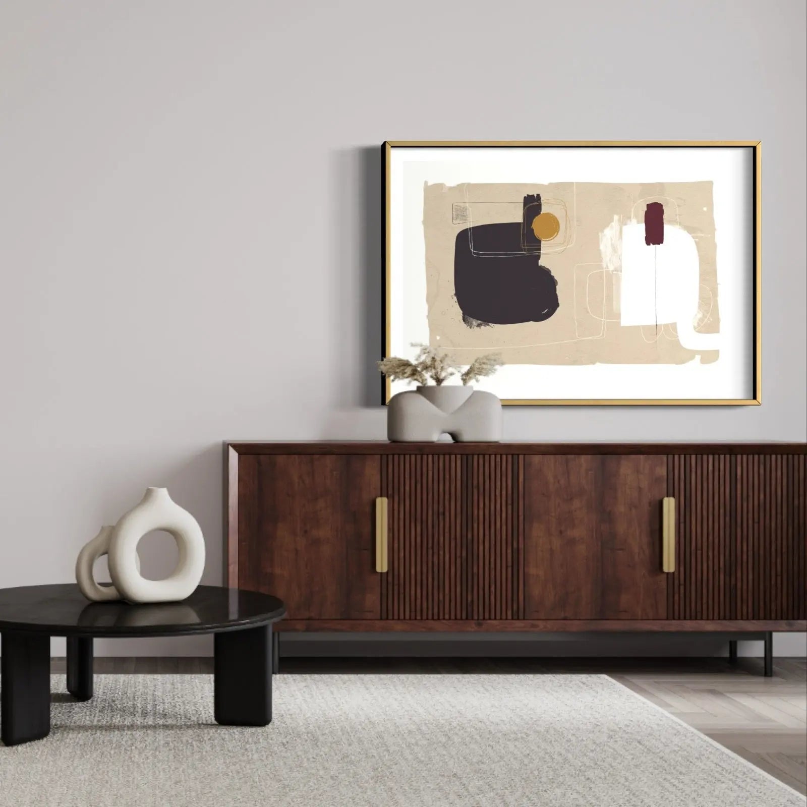 Lexicon by Alejandro Franseschini displayed in a modern living room interior