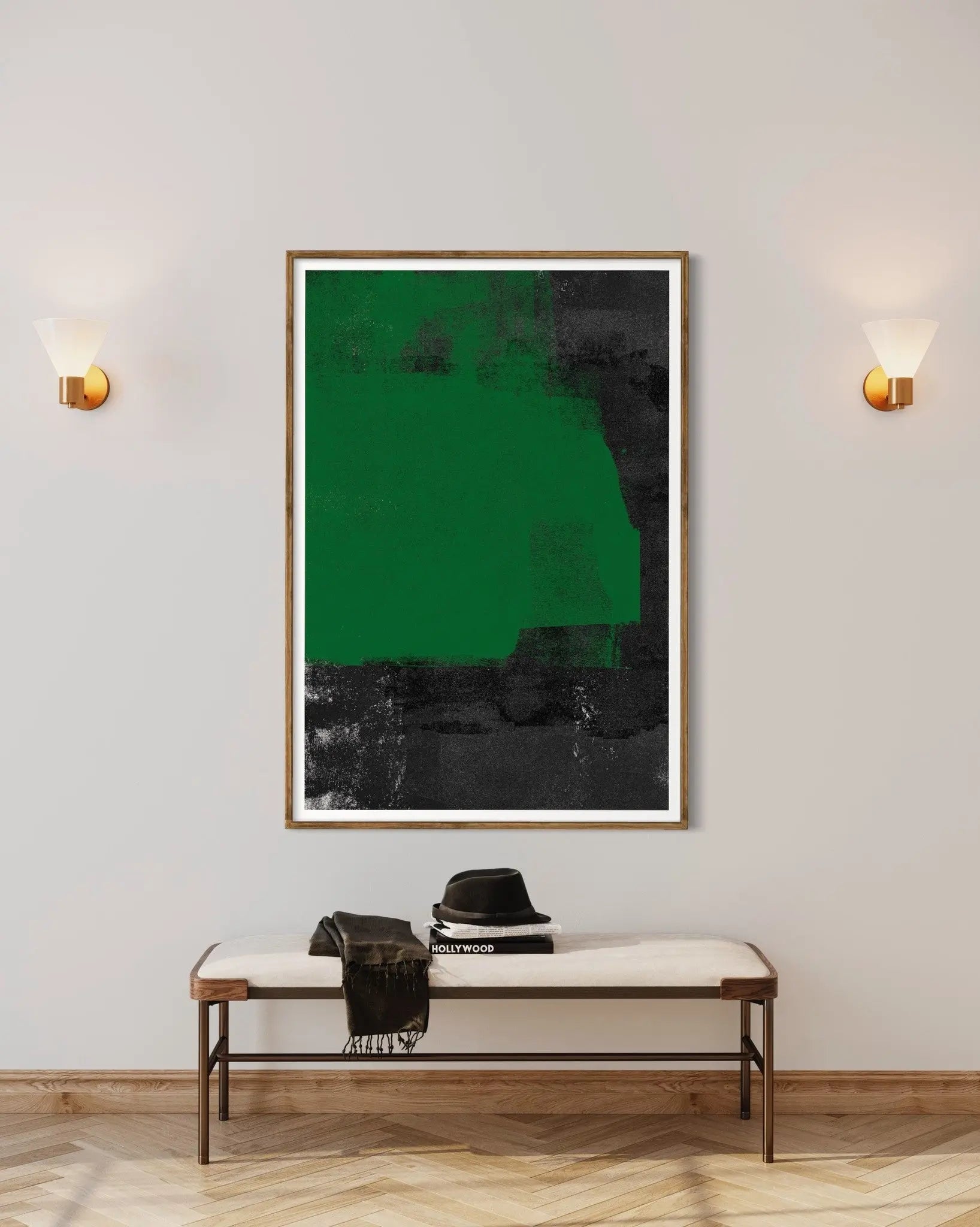 View Over The Park by Alejandro Franseschini showcased in a designer room setting