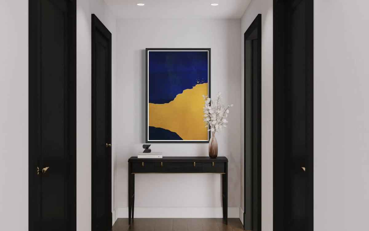 Disparity by Alejandro Franseschini showcased in a designer room setting