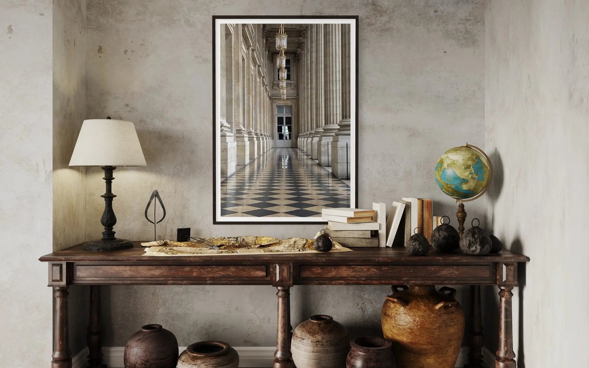 Hotel De La Marine, Paris by Baptiste Marsac styled in a contemporary interior setting