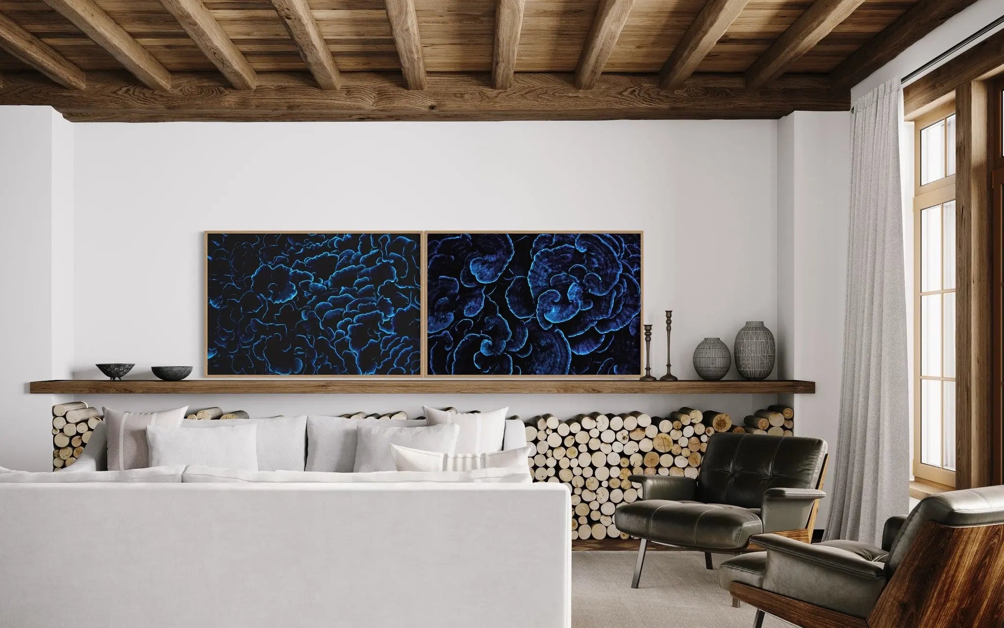 Sea Coral II by Enric Gener featured in an elegant interior space