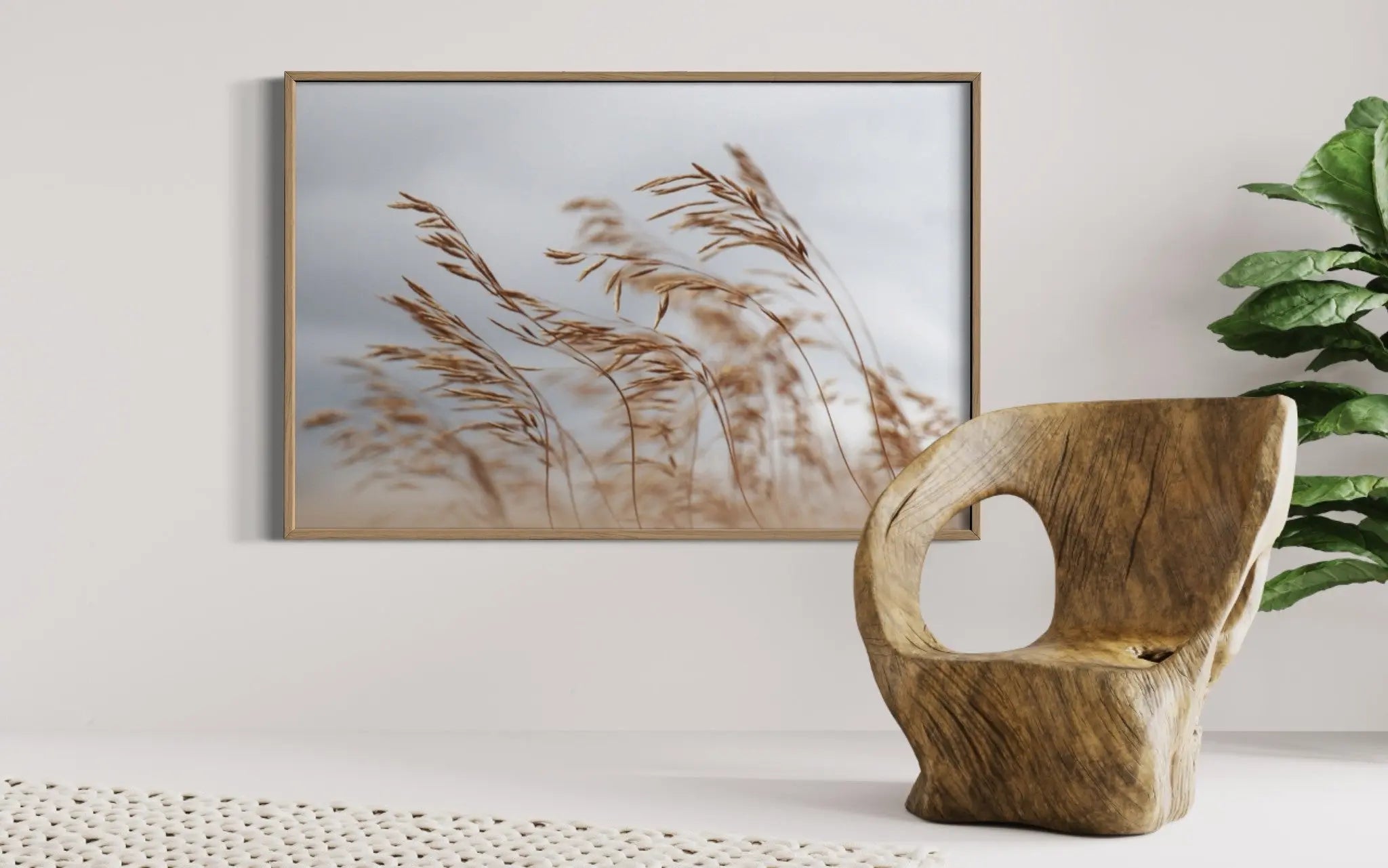 And Then I Met You by Karen Thom styled in a contemporary interior setting