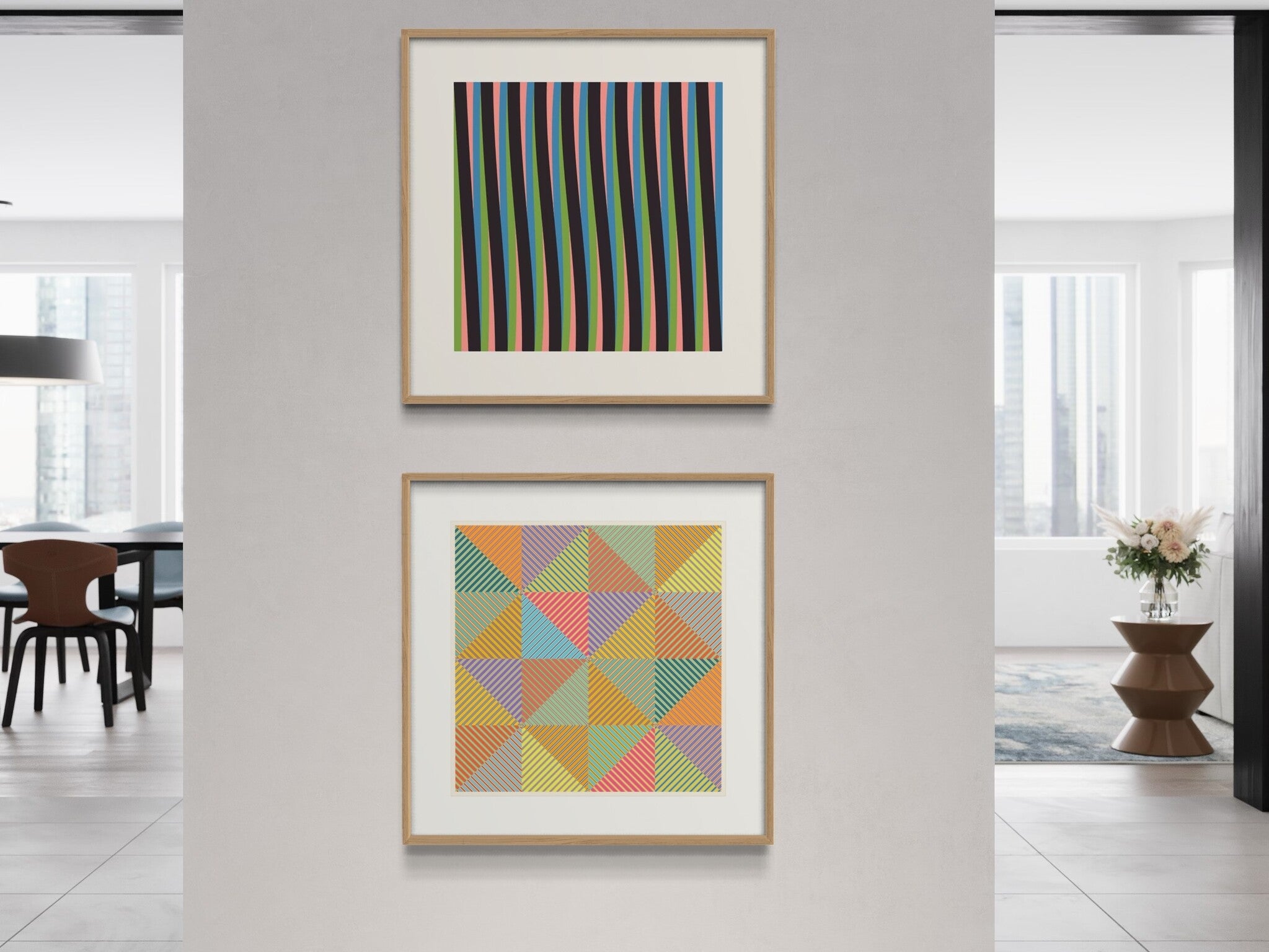 Kinetic by Alejandro Franseschini shown in a minimalist home decor setting