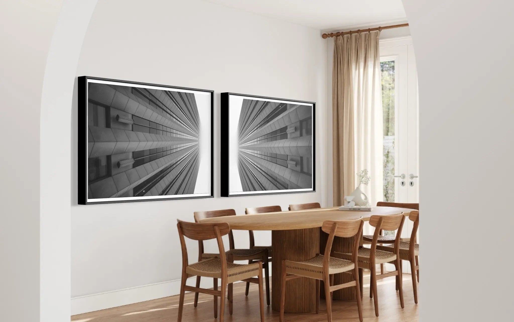 Always Look Up by Ugo Shirvanian showcased in a designer room setting