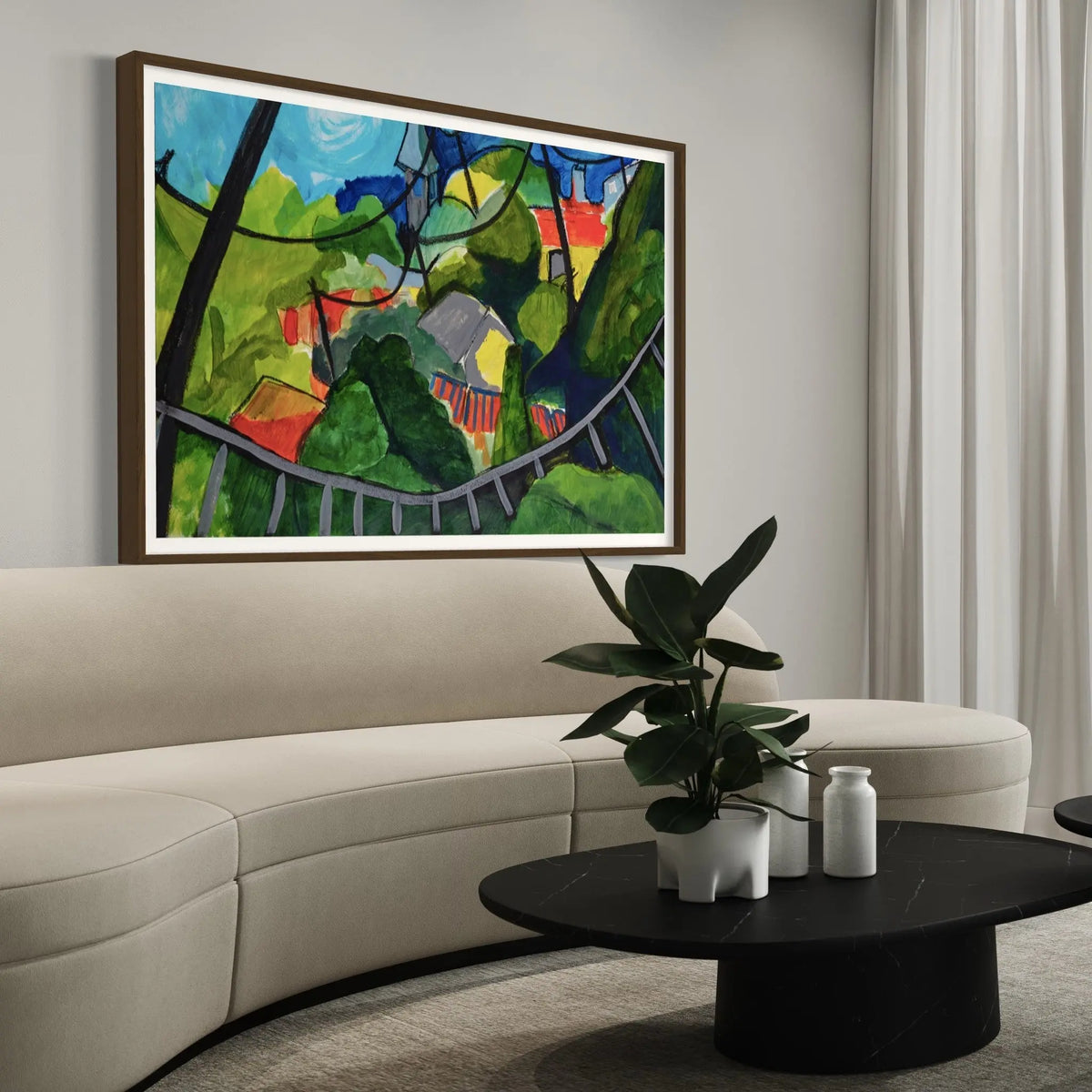 Santa Fe Sur by Evelyn Ogly presented in a curated interior design