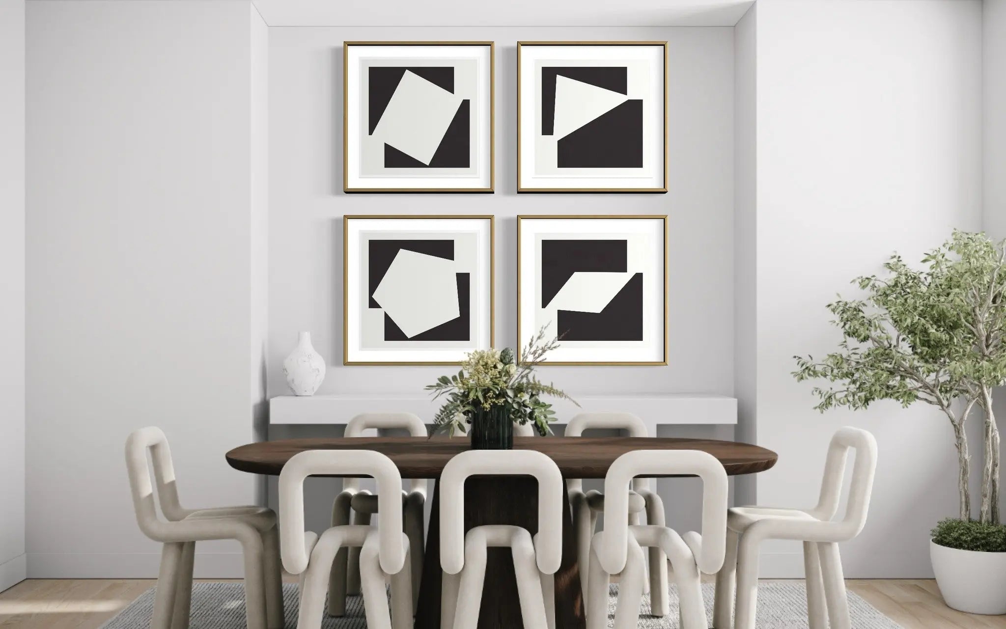 Moderna 1 by Alejandro Franseschini styled in a contemporary interior setting