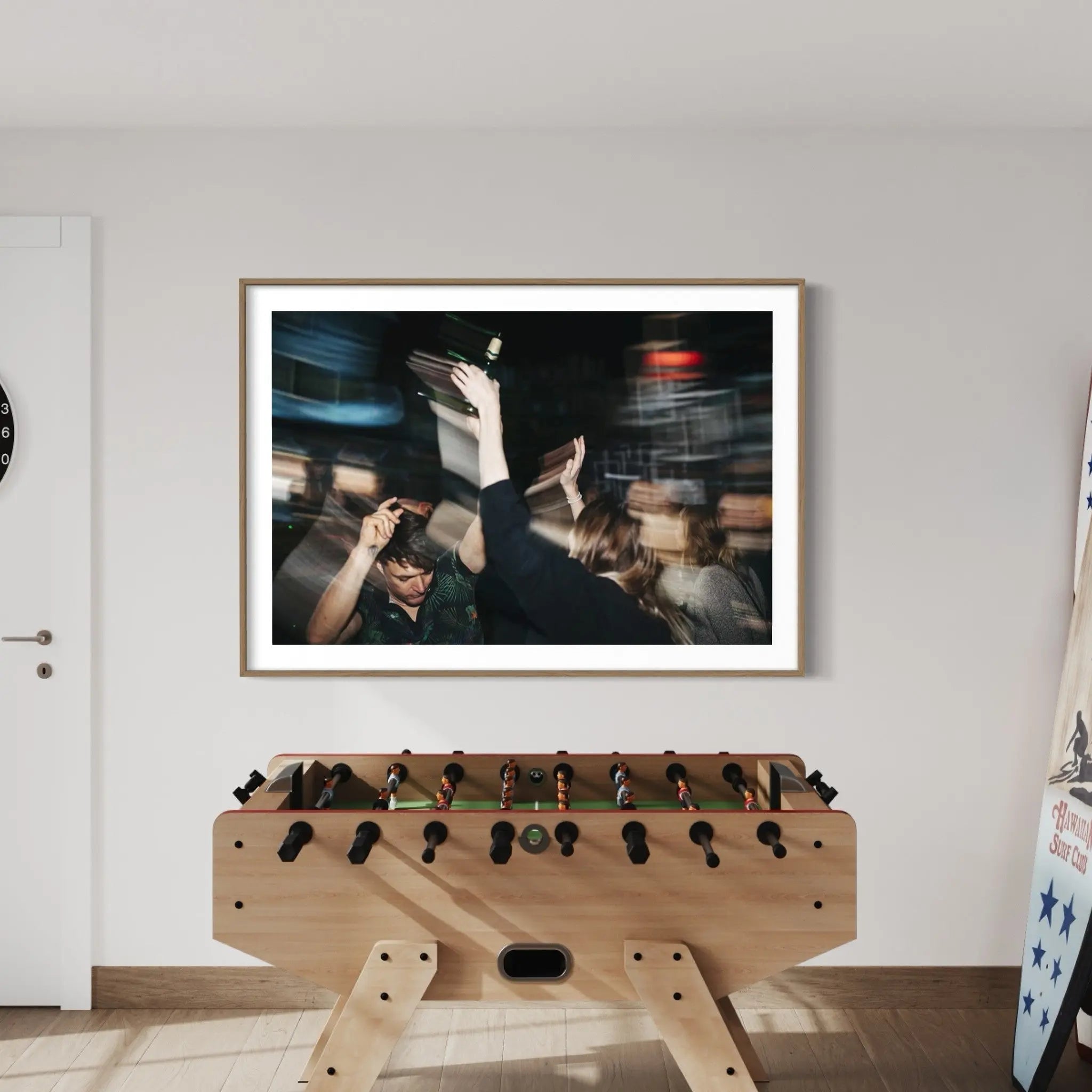 Energetic Nightclub Dancefloor by Hinterhouse Productions showcased in a designer room setting