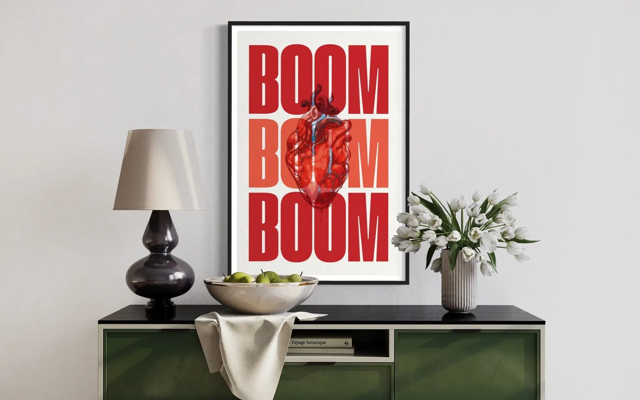 Boom Boom by Alejandro Franseschini featured in an elegant interior space