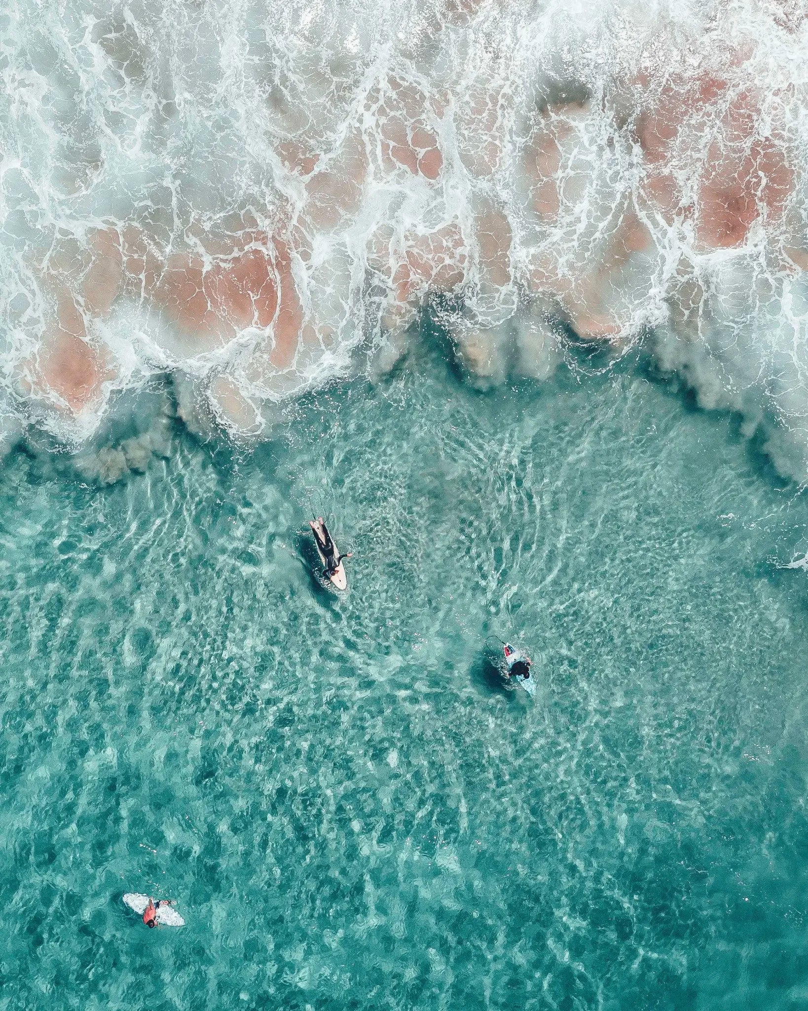 Surf In Tahiti by A. Krowitz, fine art paper print, The Picturalist