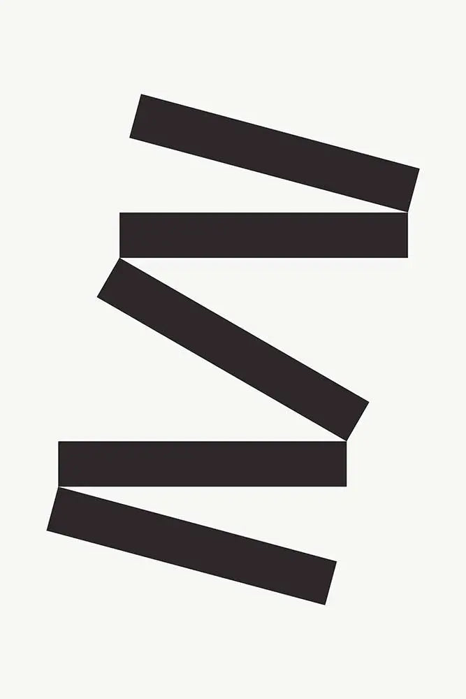 White Tie Modern 2 by Alejandro Franseschini, fine art paper print, The Picturalist