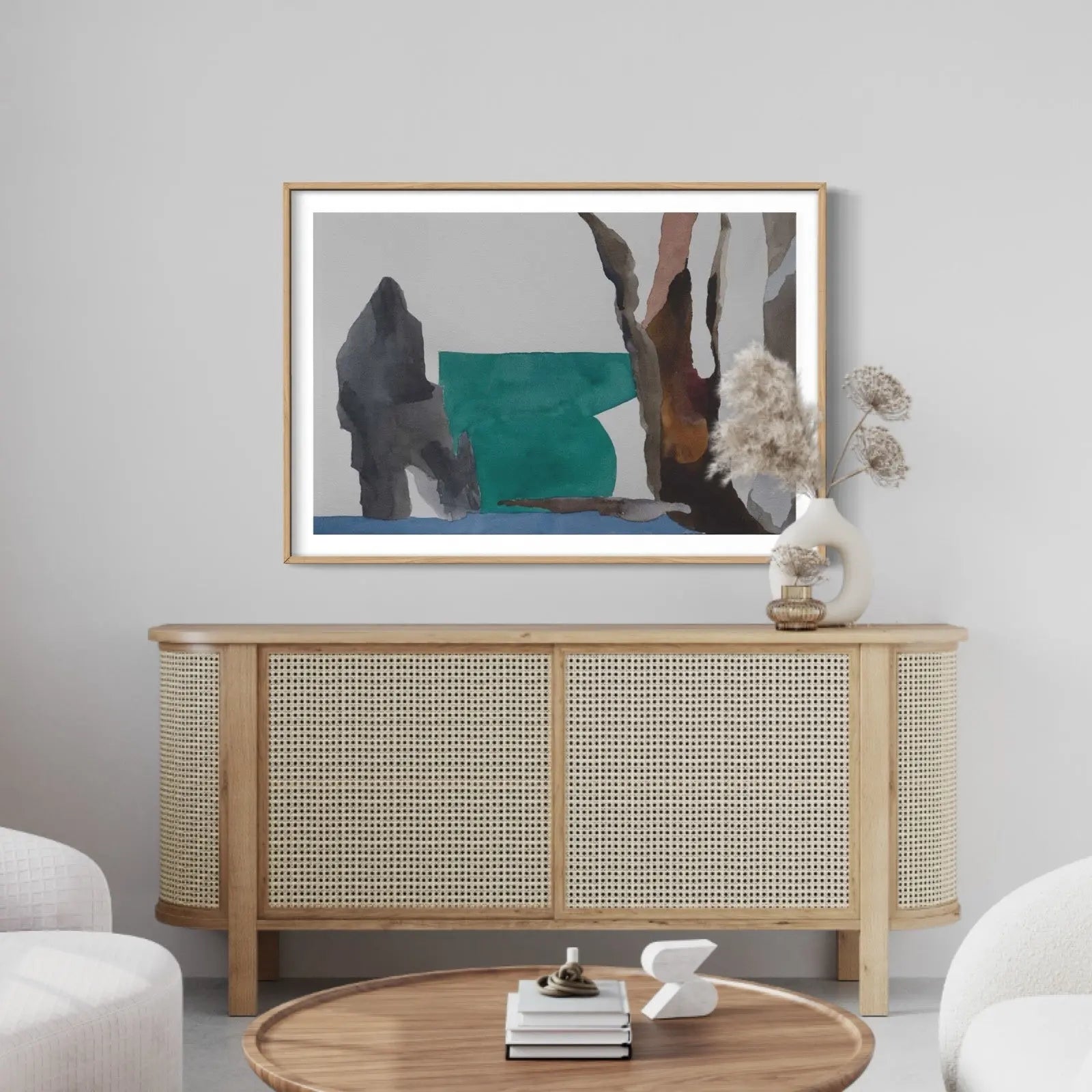 Leder by Encarnacion Portal Rubio styled in a contemporary interior setting