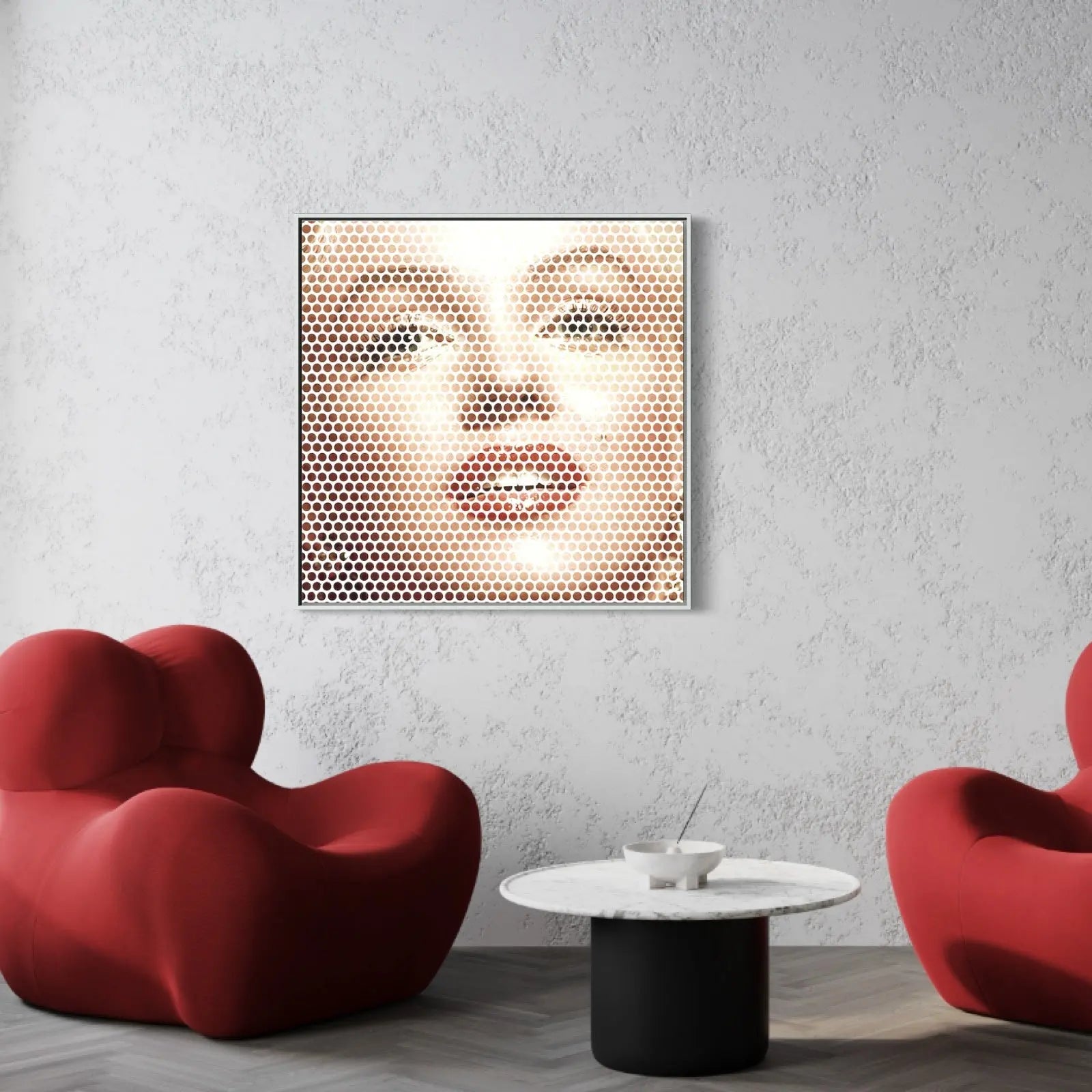 Bombshell by Francesco Alessandrini showcased in a designer room setting