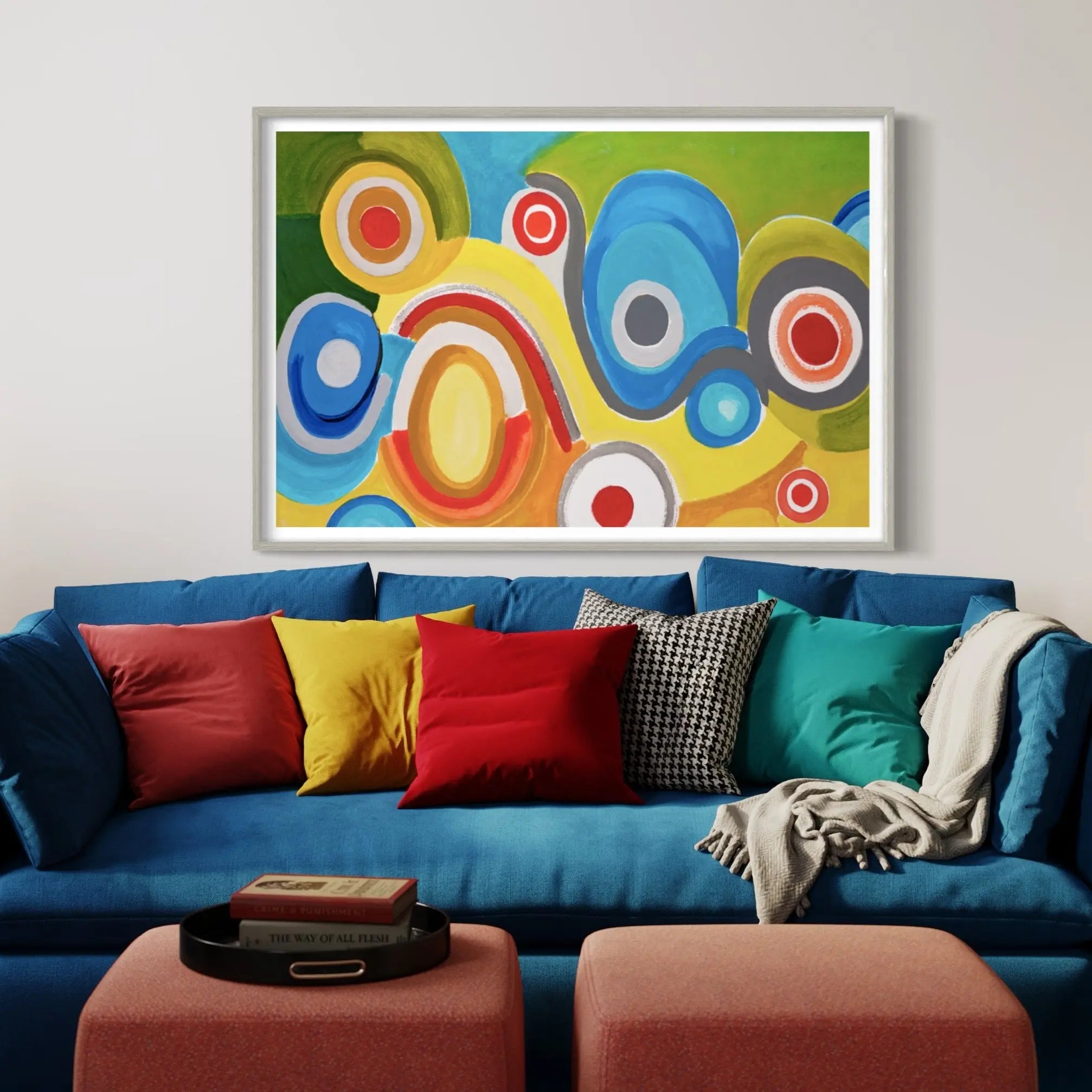 Ups and Downs by Evely Ogly styled in a contemporary interior setting