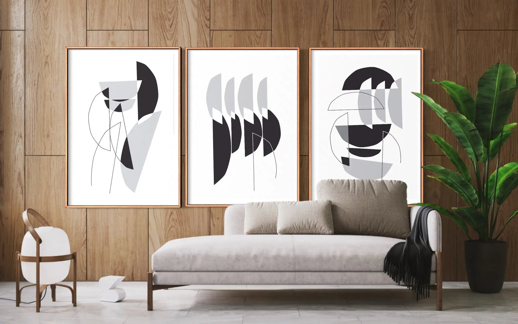 Memento III by Alejandro Franseschini presented in a curated interior design