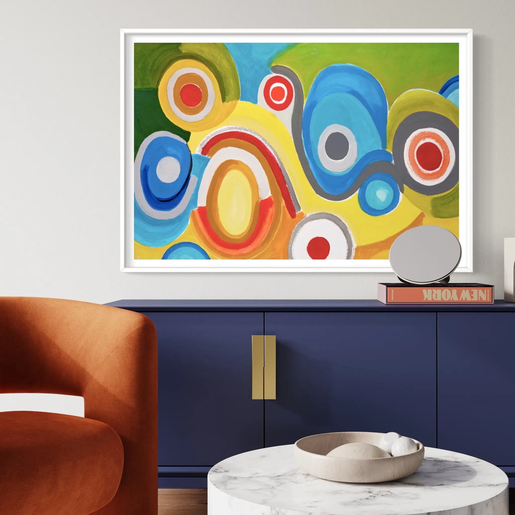 Ups and Downs by Evely Ogly featured in an elegant interior space