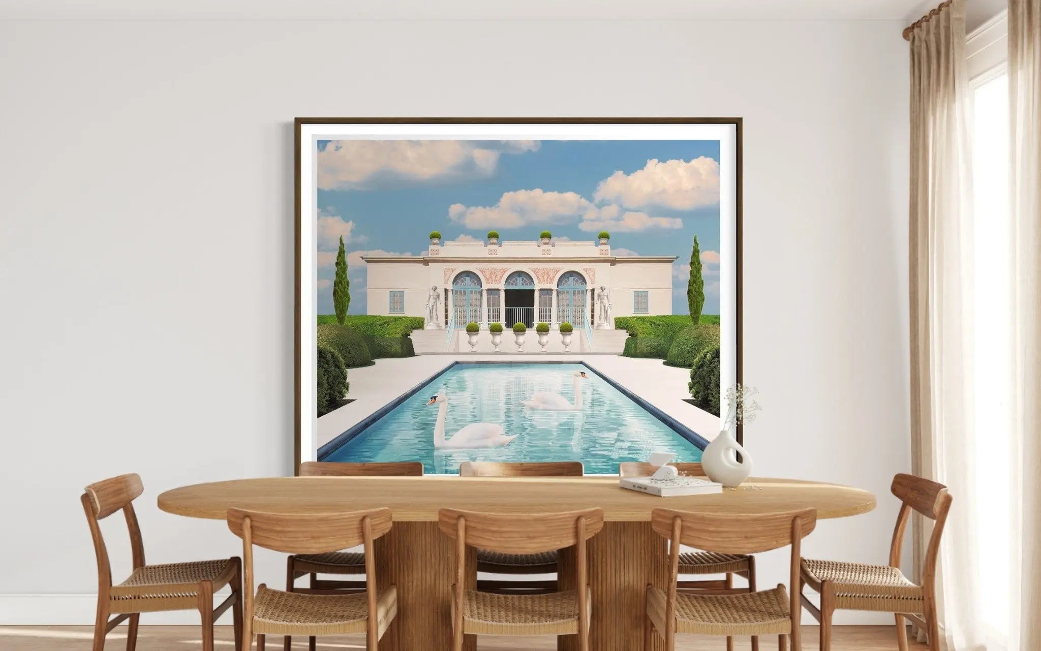 Sicilian Palazzo Series 4 by Francesco Alessandrini featured in an elegant interior space