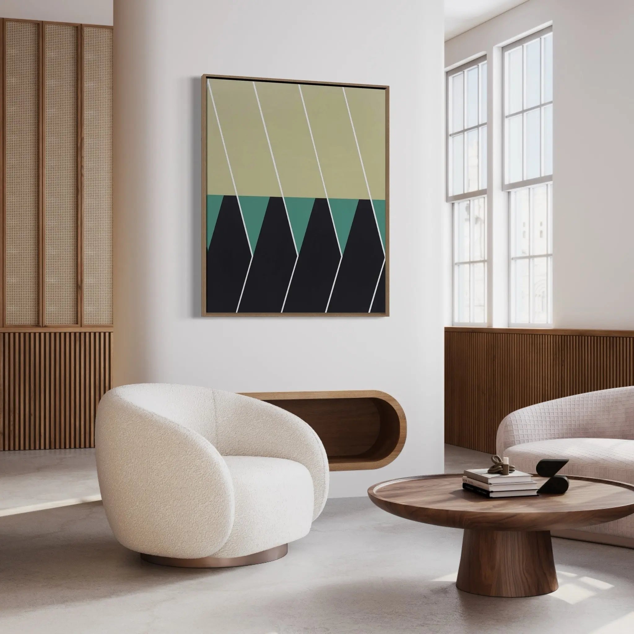 Langreo by Rodrigo Martin featured in an elegant interior space