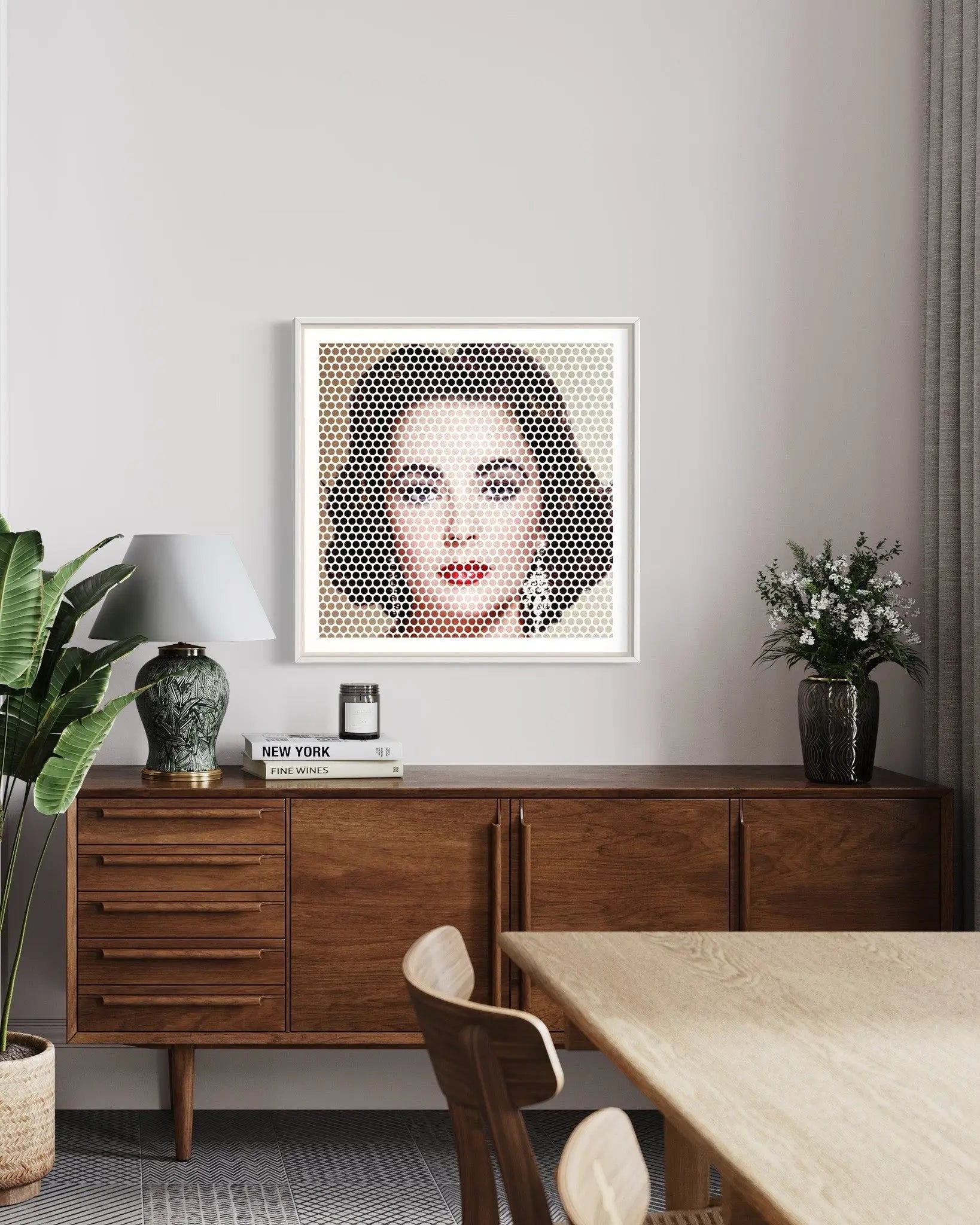 Liz by Francesco Alessandrini showcased in a designer room setting