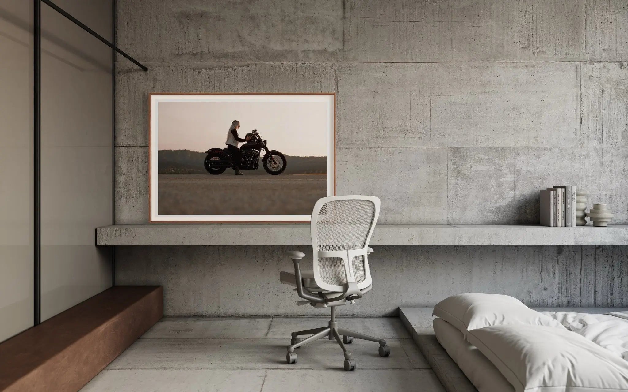 Come To Me by C. Quintero showcased in a designer room setting