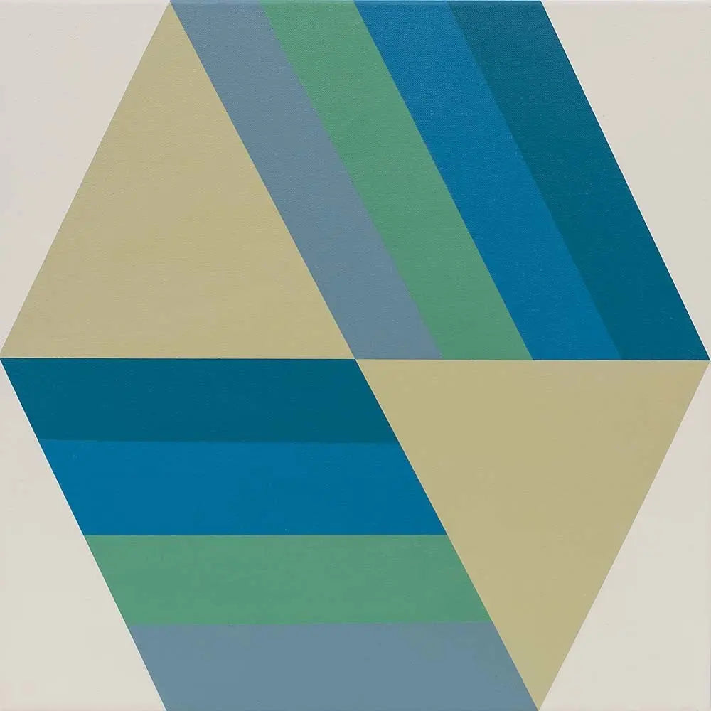 Broken Square 04 by Rodrigo Martin, canvas print, The Picturalist