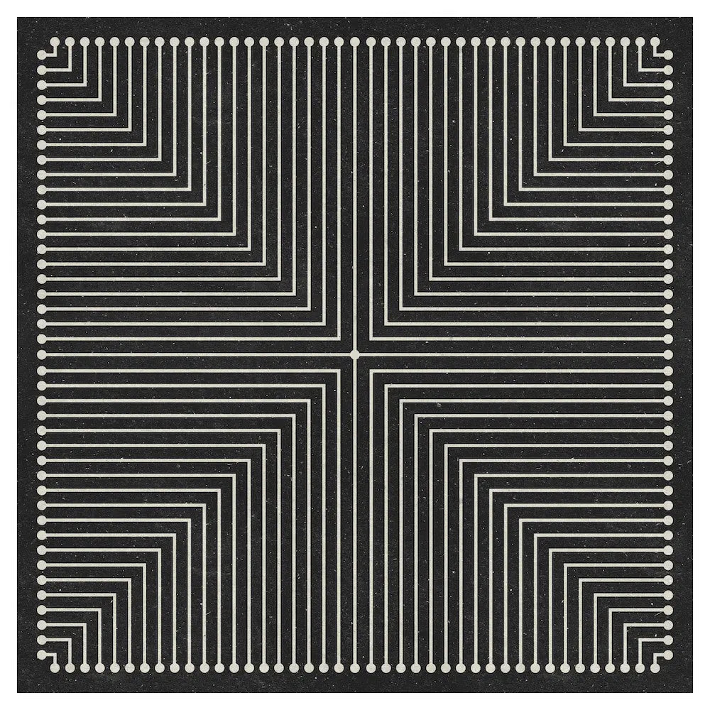 Black Geometry by Francesco Alessandrini, fine art paper print, The Picturalist