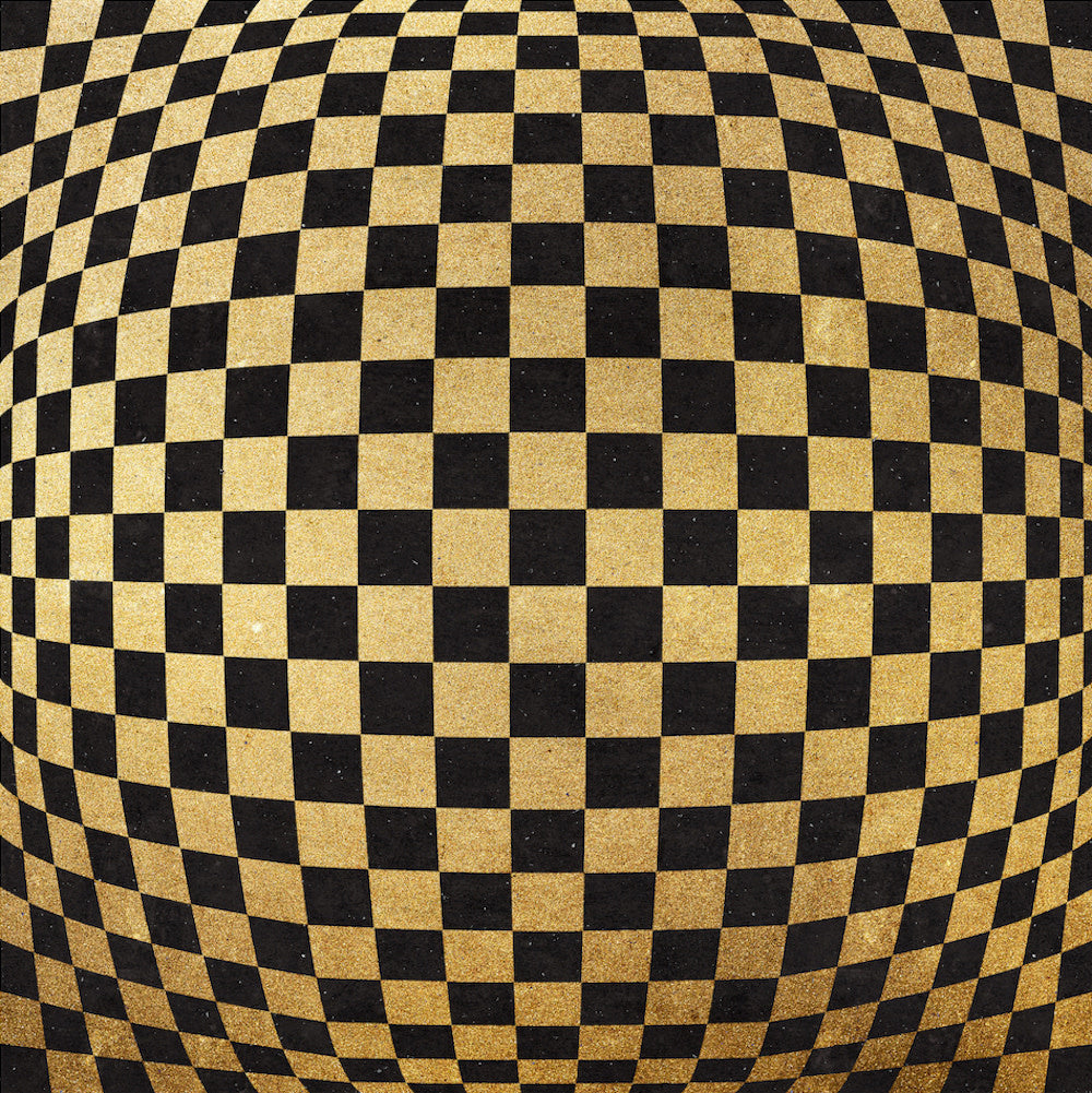 40x40_gold_black_pawn_the_picturalist_wall_art