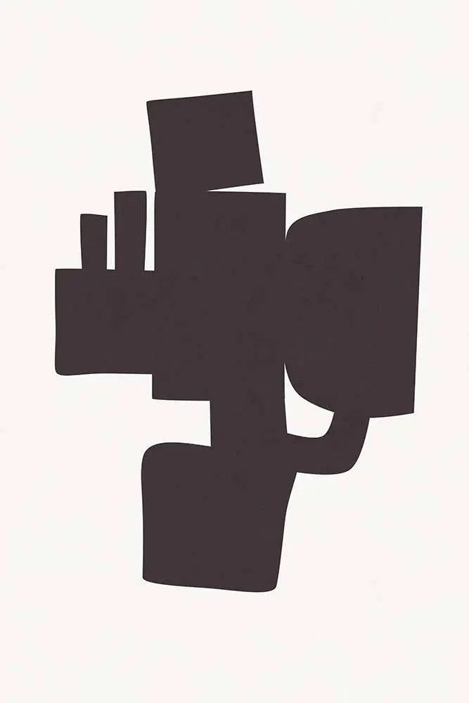 Modernist Shapes 1 by Alejandro Franseschini, fine art paper print, The Picturalist