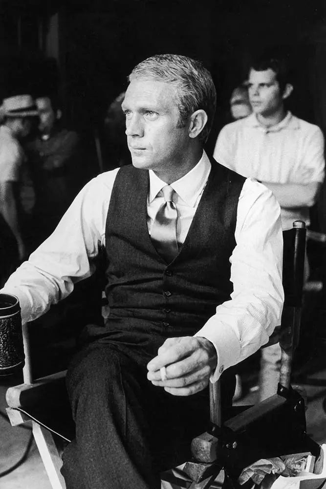 Steve McQueen on Set 1968, fine art print, The Picturalist