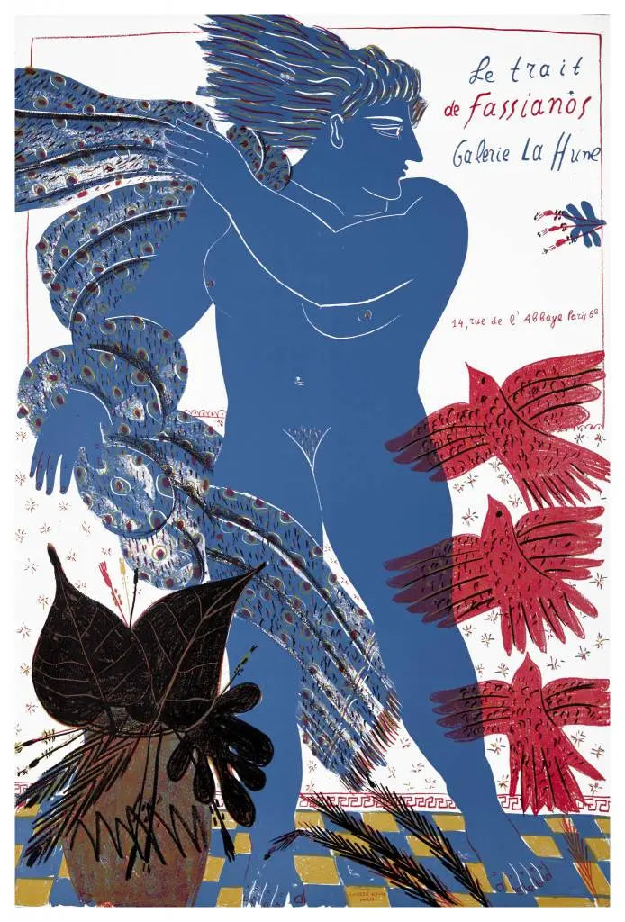 Le Trait De Fassianos Galerie La Hune Paris, fine art paper print, The Picturalist