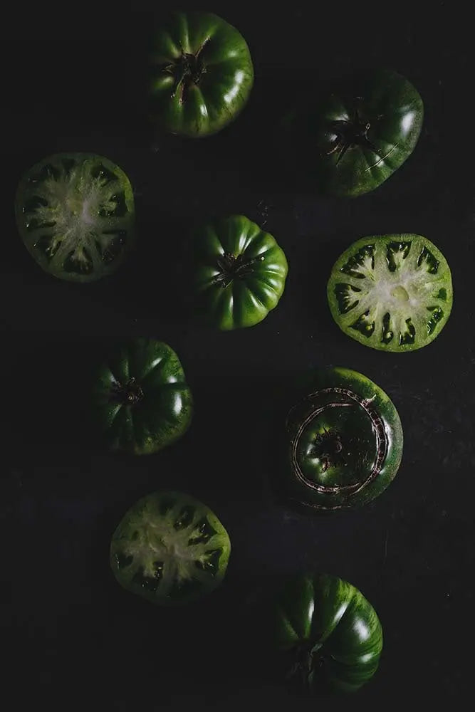 Green Tomatoes by Jed Gordon-Moran, fine art paper print, The Picturalist