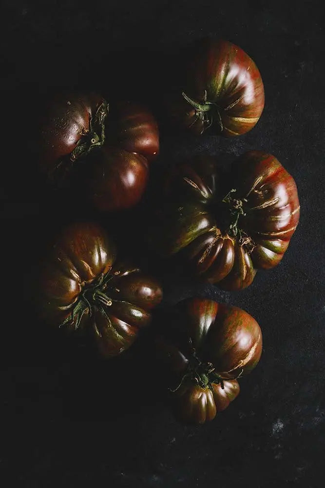 Heirloom Tomatoes by Jed Gordon-Moran, fine art paper print, The Picturalist