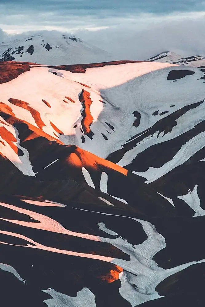 Snow On Sun Valley by N. Niman, fine art paper print, The Picturalist