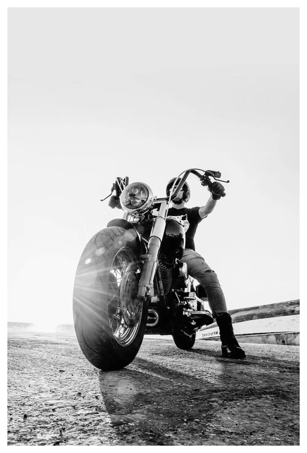 Morning Ride by Alejandro Franseschini, metal print, The Picturalist