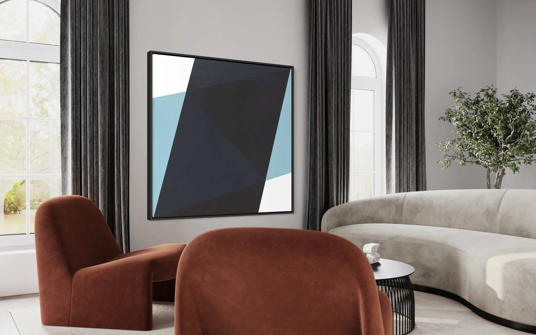 Assembly 01 by Rodrigo Martin showcased in a designer room setting