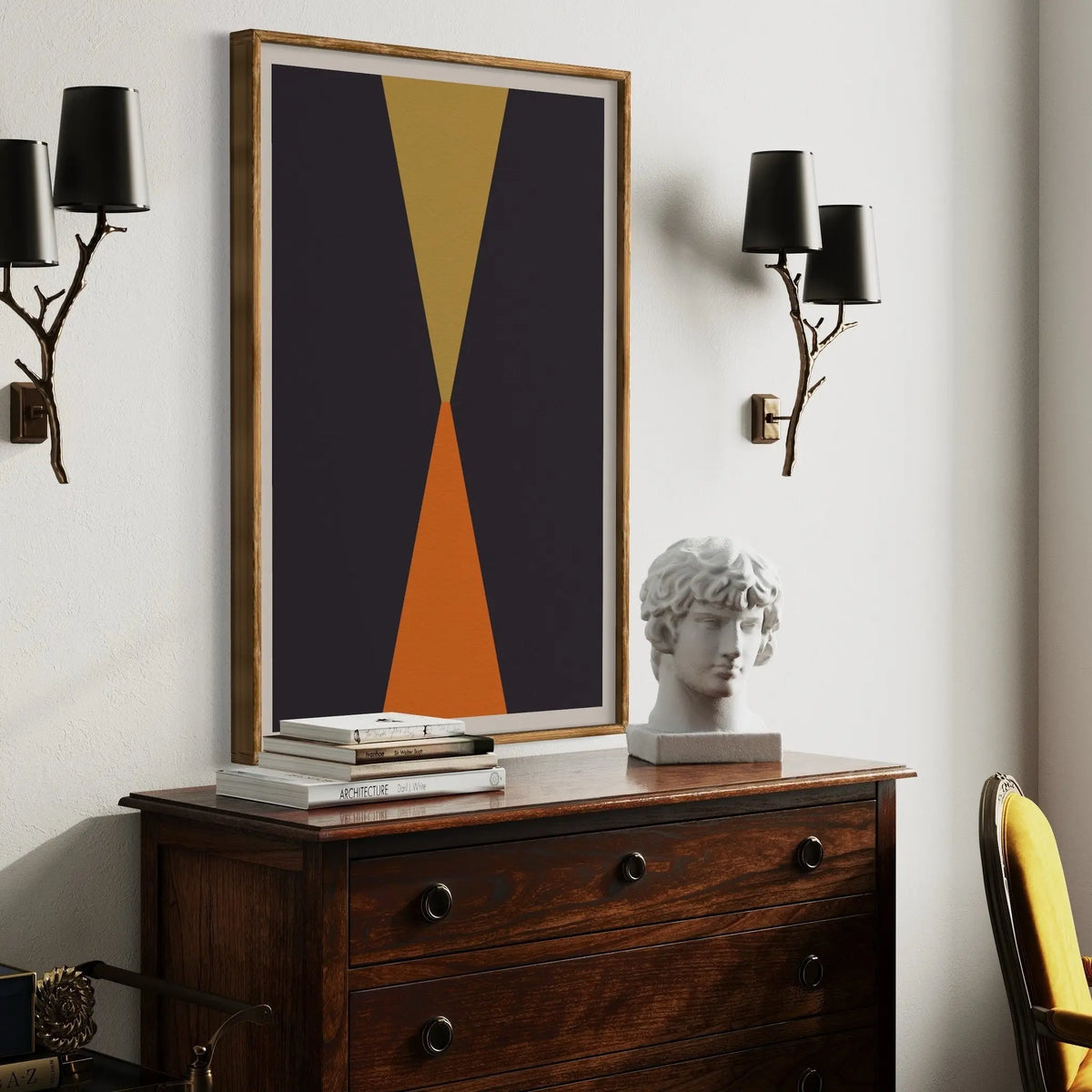 Time Is All We Have by Francesco Alessandrini featured in an elegant interior space