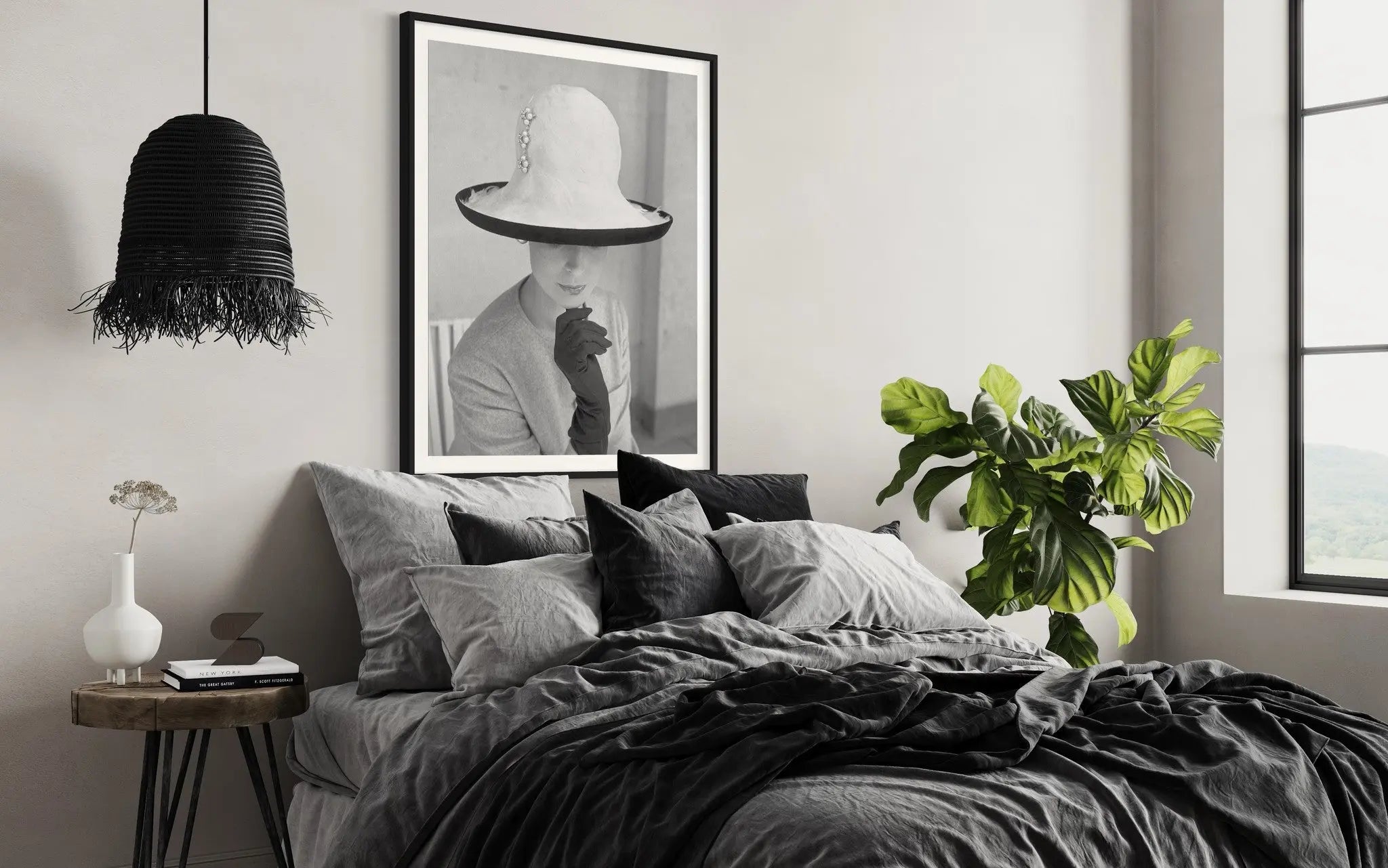 Brimful Of Fashion by William Vanderson displayed in a modern living room interior
