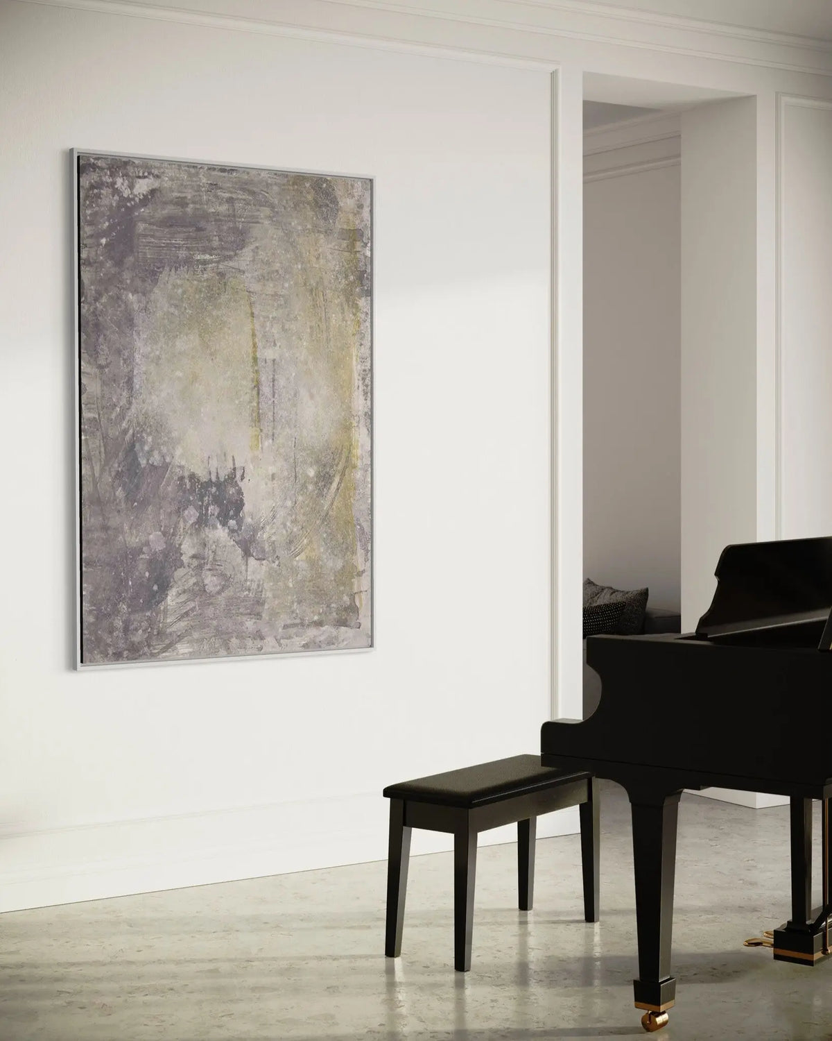 Catabolic by Evelyn Ogly showcased in a designer room setting