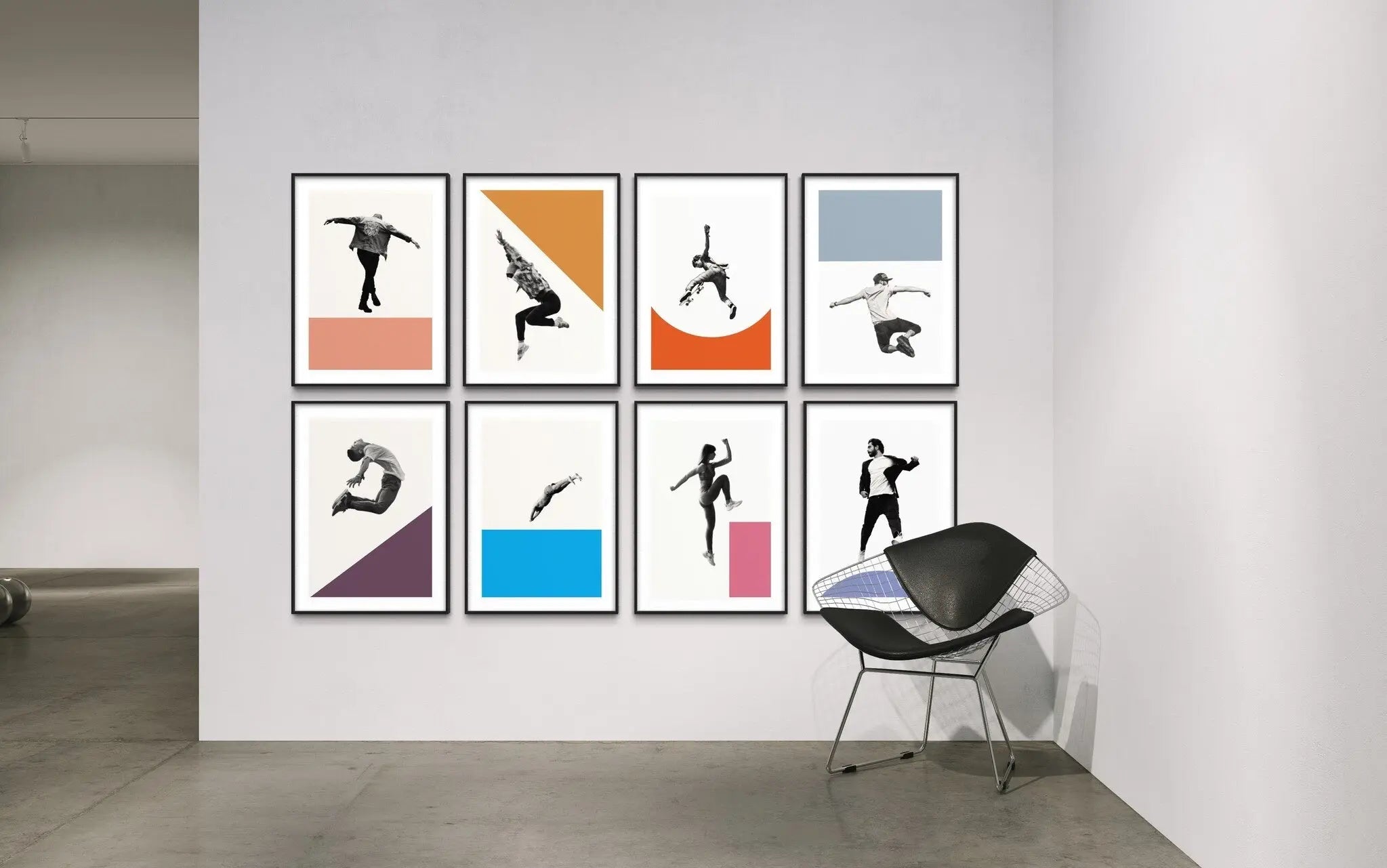 Fit in the Cities 9 by Alejandro Franseschini installed in a luxury residential interior