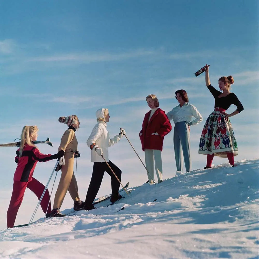 Skiing Party by Chaloner Woods, fine art print, The Picturalist