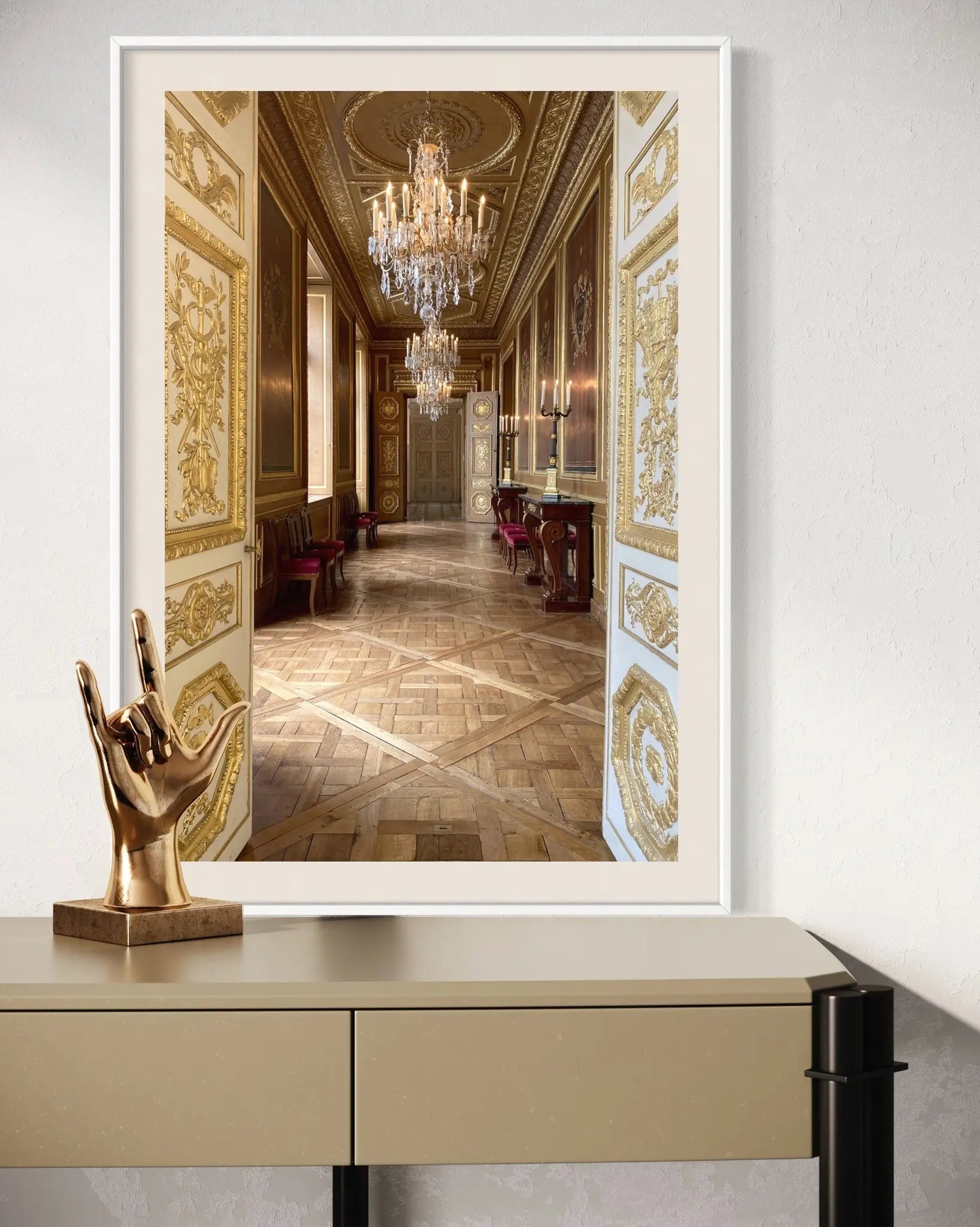 Passage De L' Hotel De La Marine by Baptiste Marsac styled in a contemporary interior setting