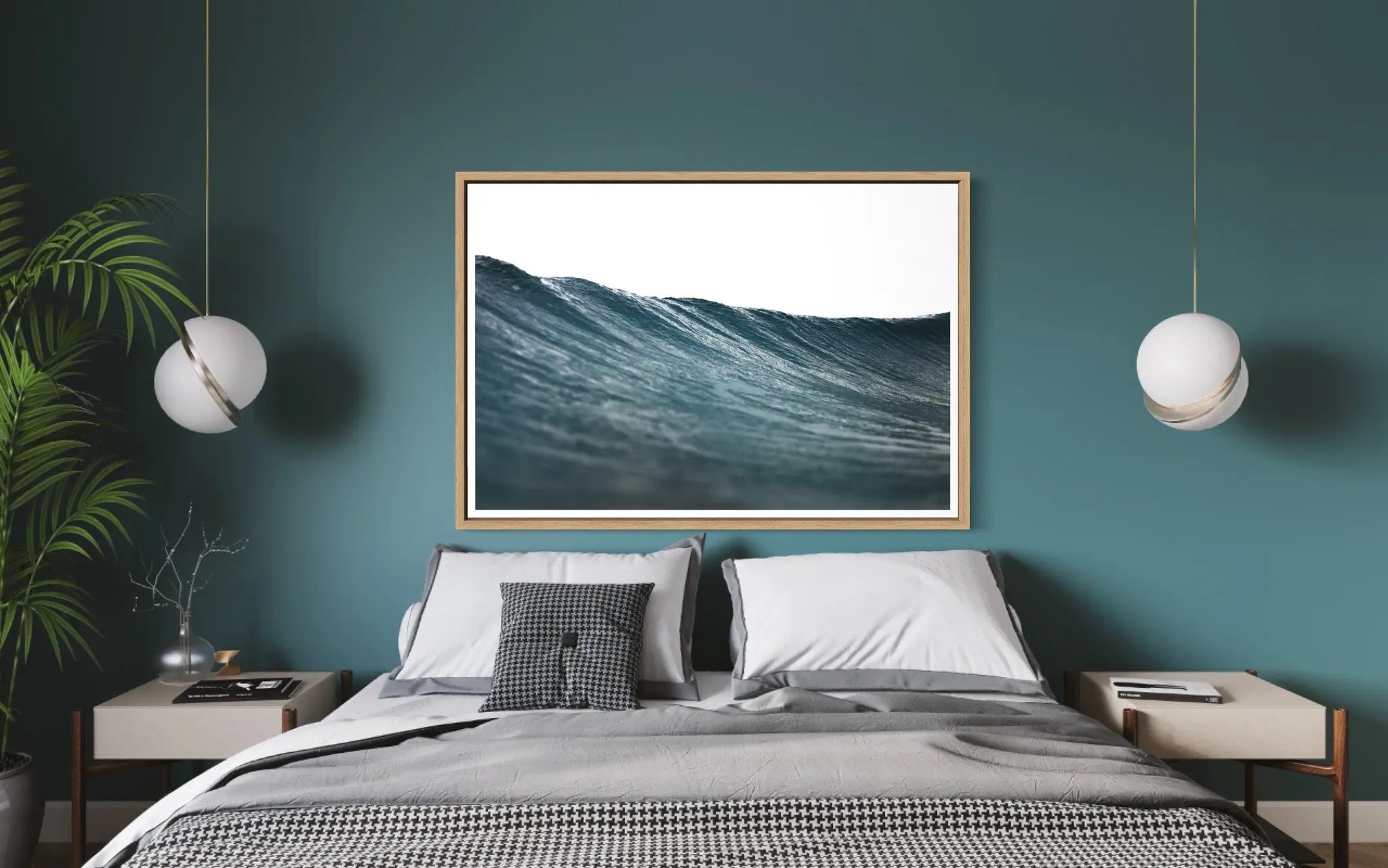 The Sea by Enric Gener styled in a contemporary interior setting
