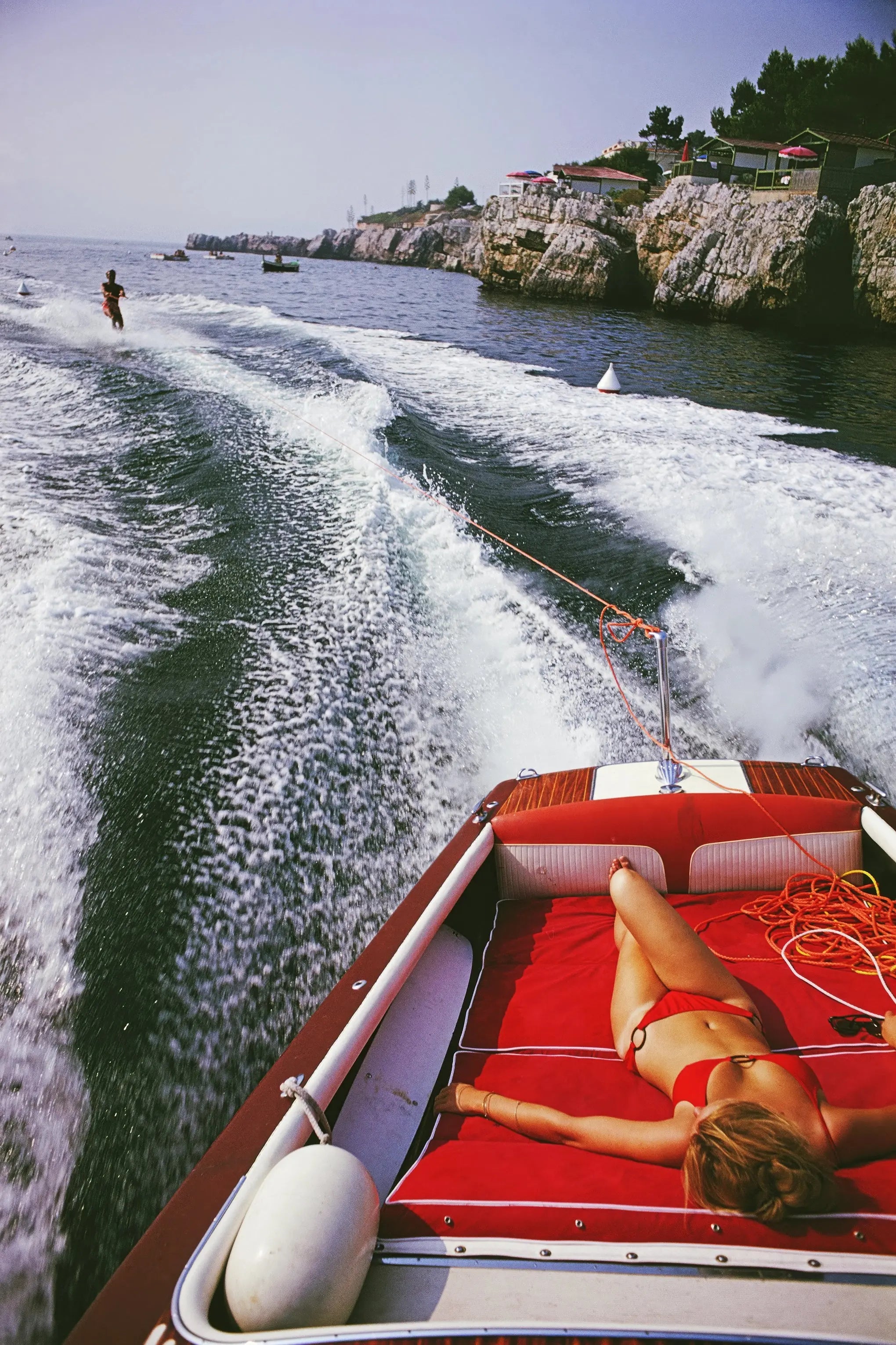 Leisure In Antibes by Slim Aarons, fine art print, The Picturalist