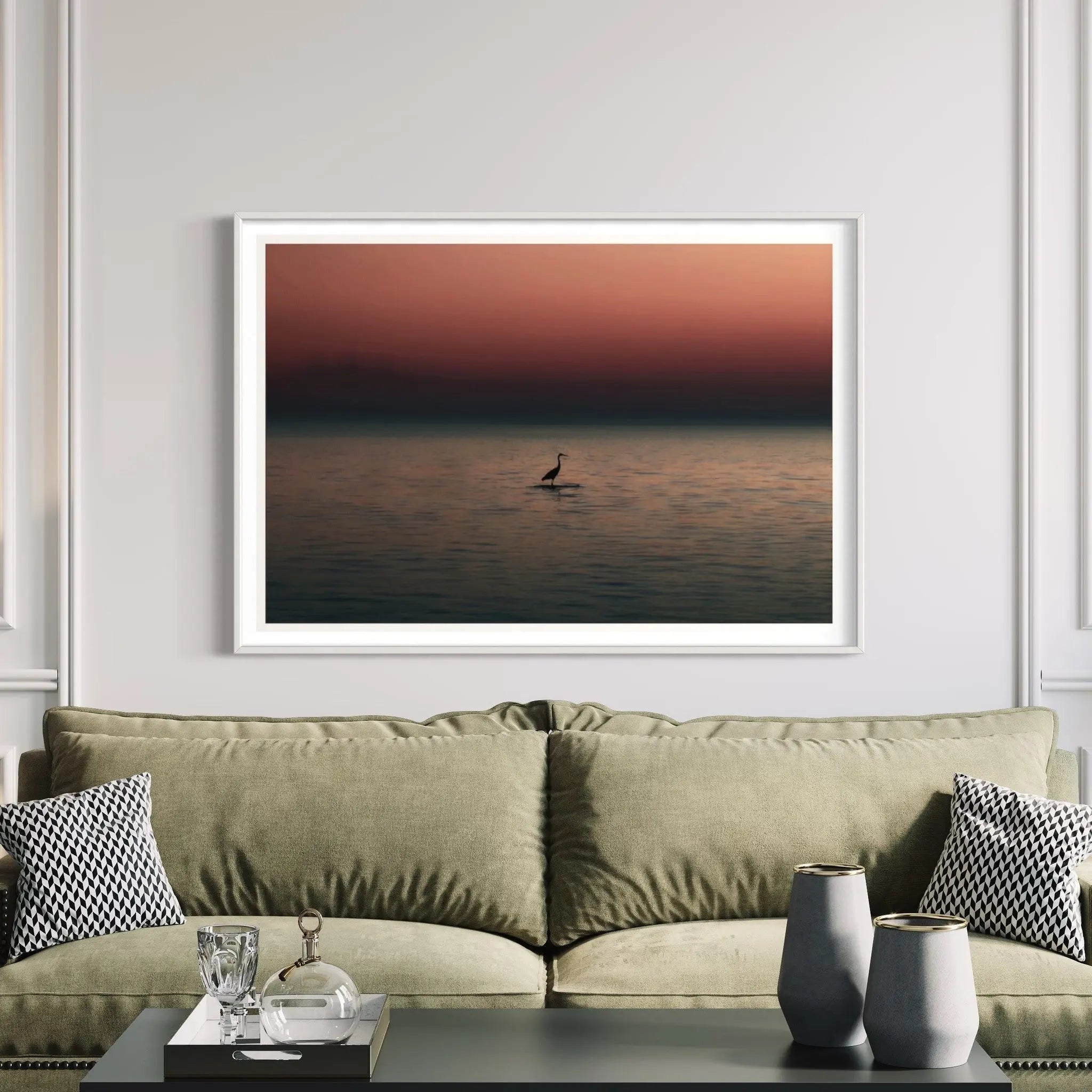 Night Life by Karen Thom featured in an elegant interior space