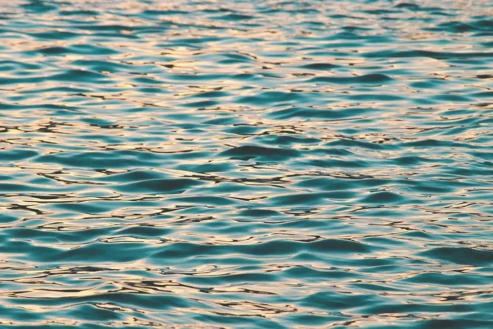 Ocean Reflection displayed in a modern living room interior