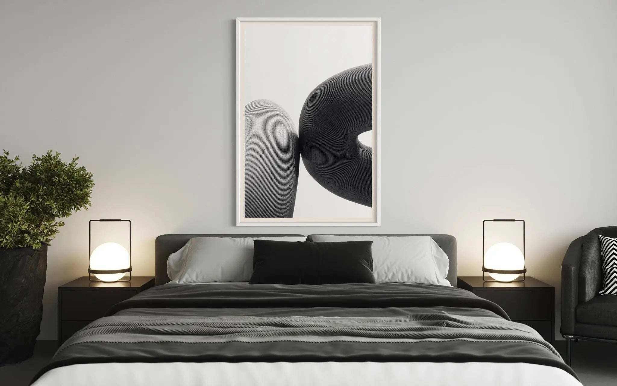Contact by A. Wong featured in an elegant interior space