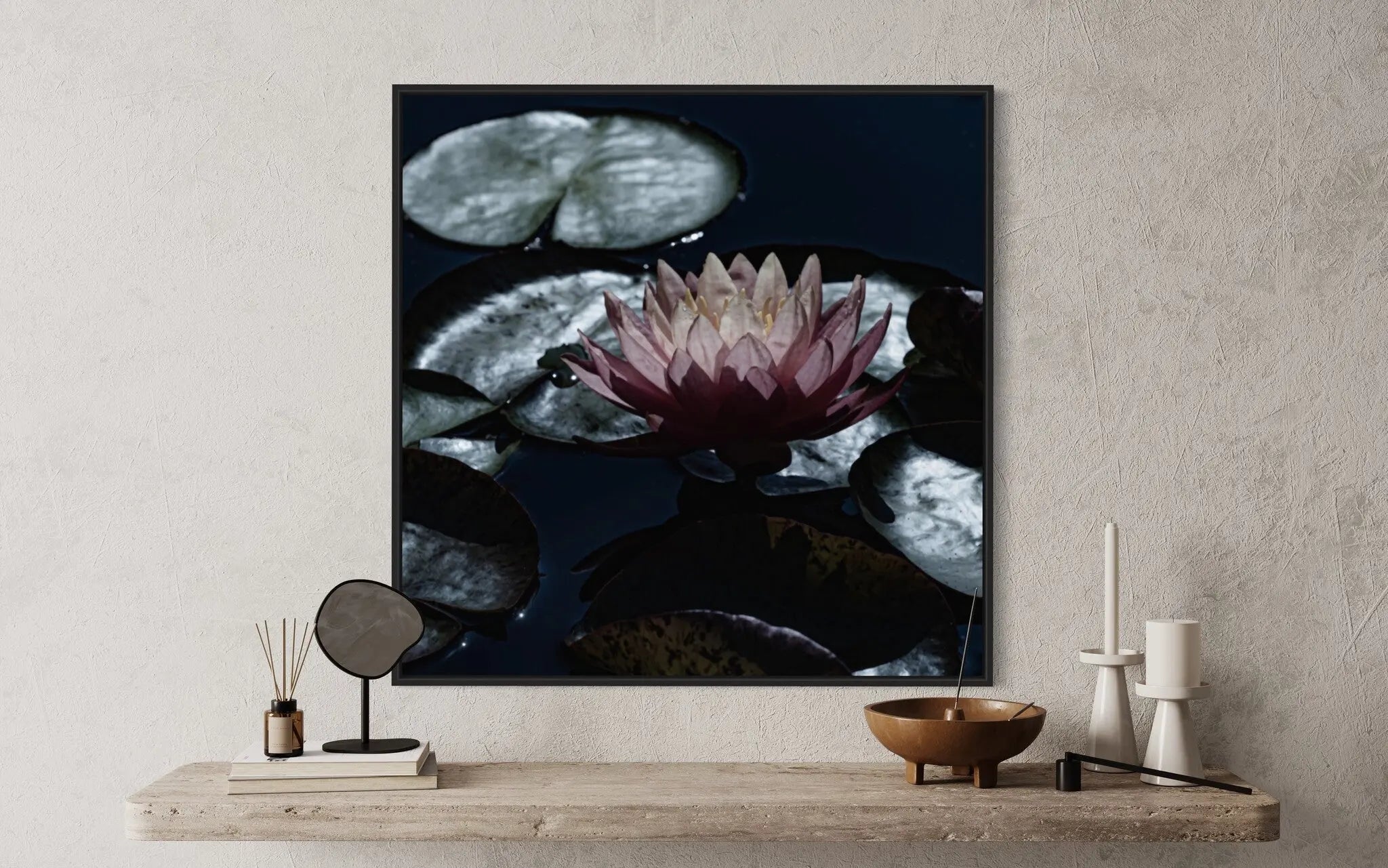Moonlight Bloom by Ana Bonet featured in an elegant interior space