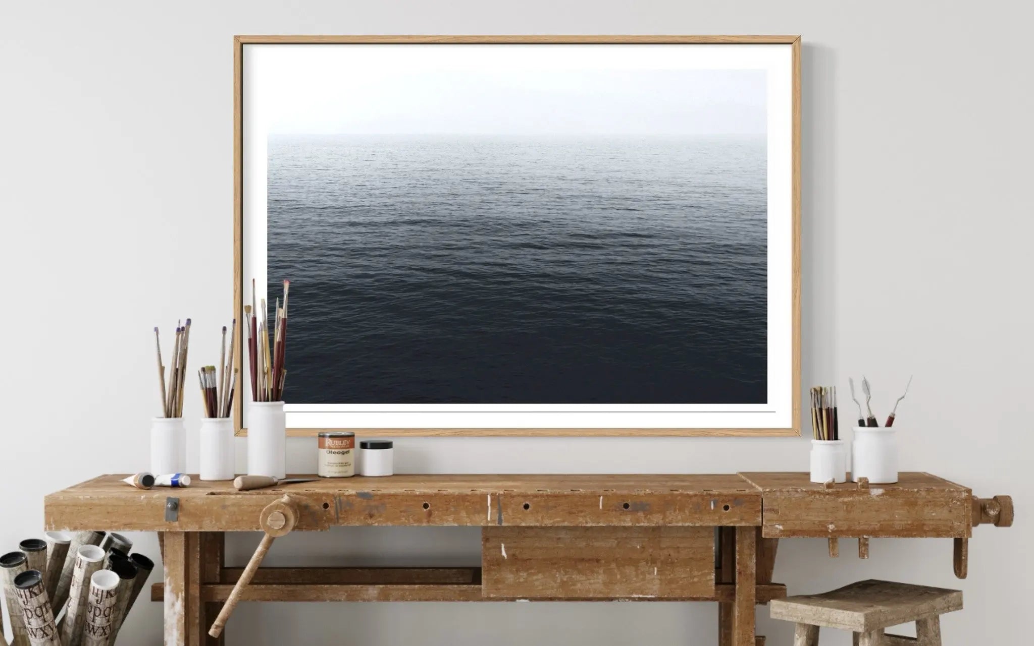 Balearic Grey by Enric Gener styled in a contemporary interior setting