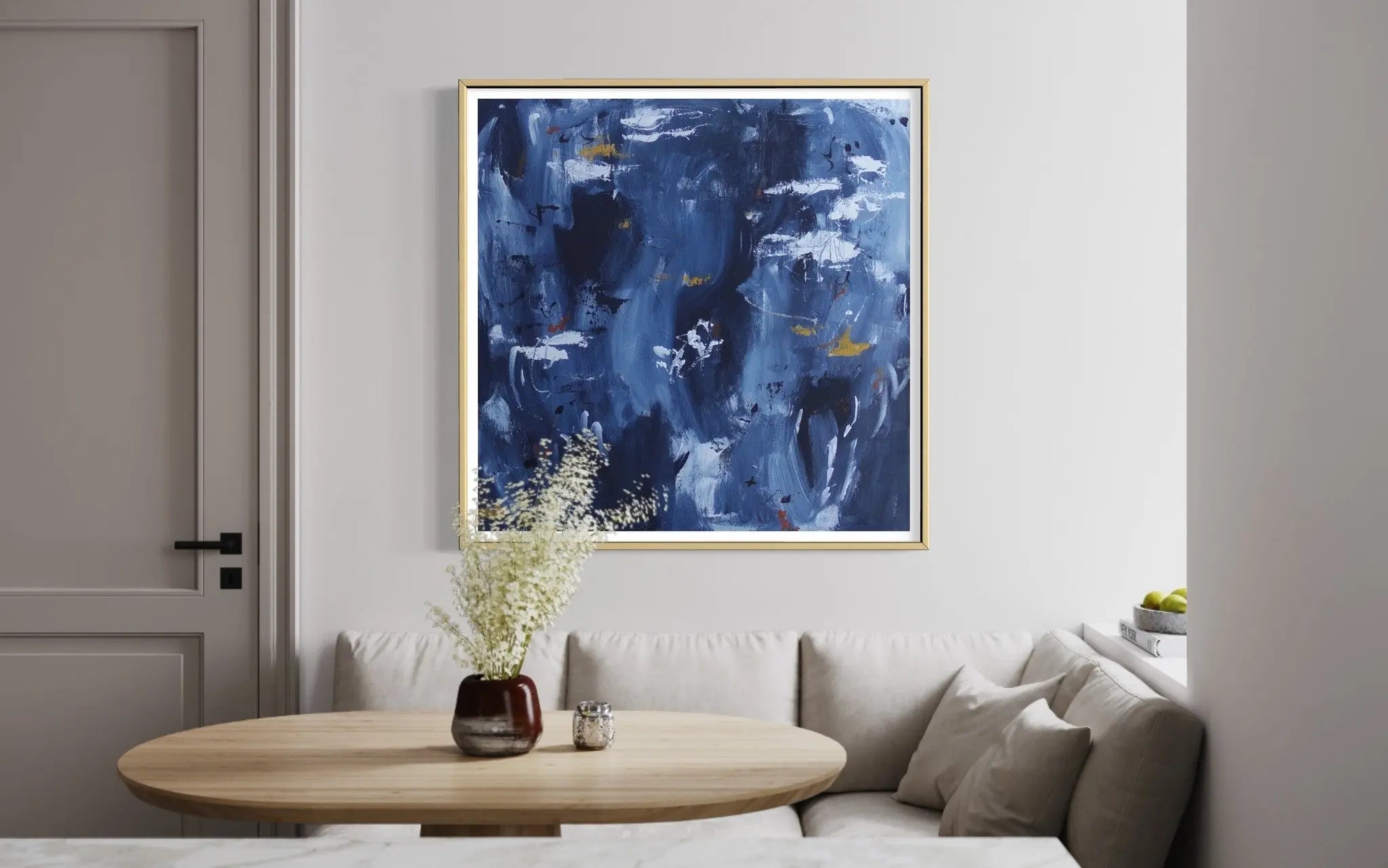 Arizona Waterfall by Chantelle Fulce styled in a contemporary interior setting