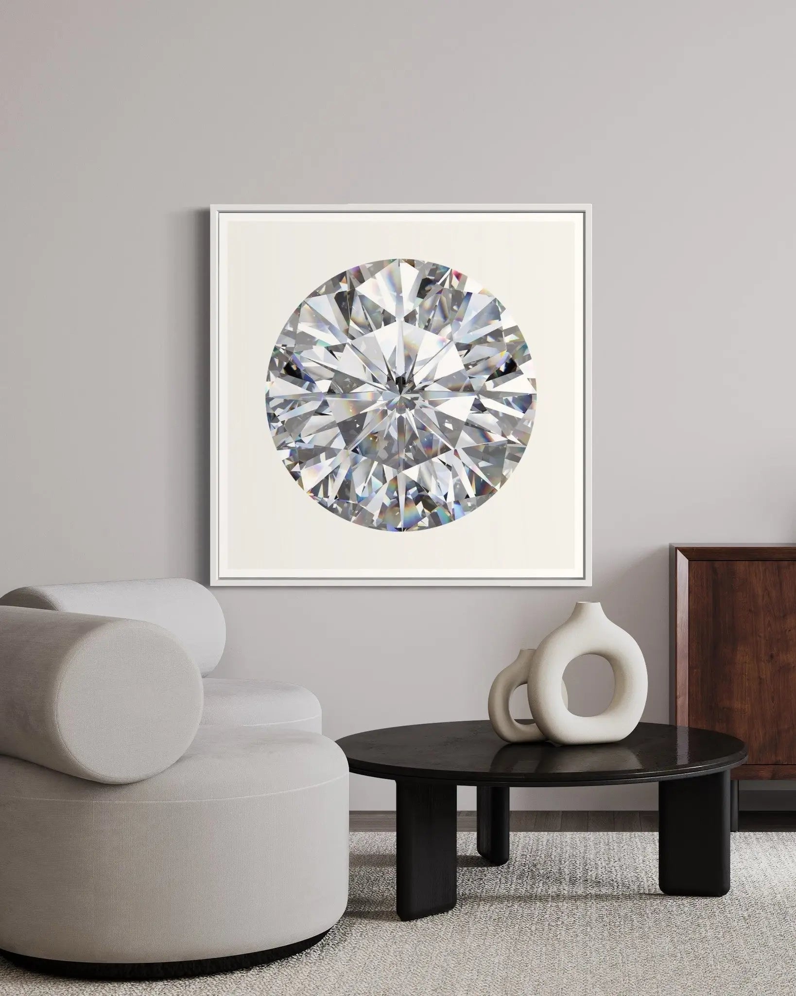 Forever and Ever by Francesco Alessandrini styled in a contemporary interior setting