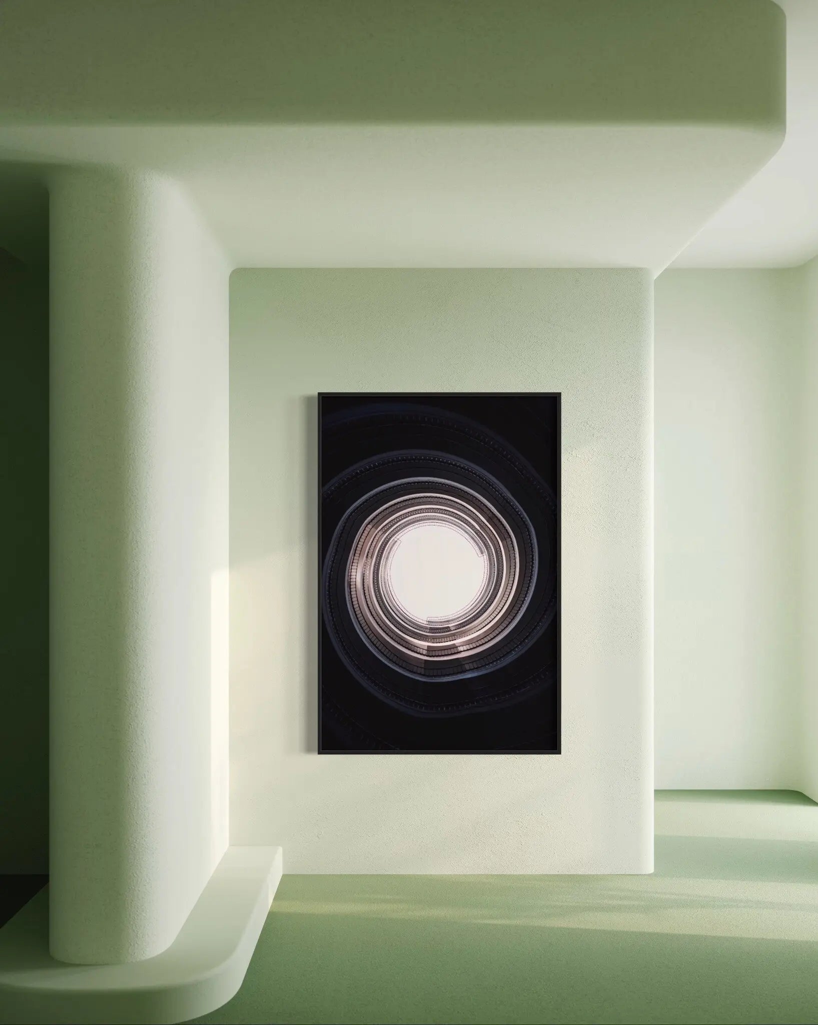 Look-Up by S. Zeller styled in a contemporary interior setting